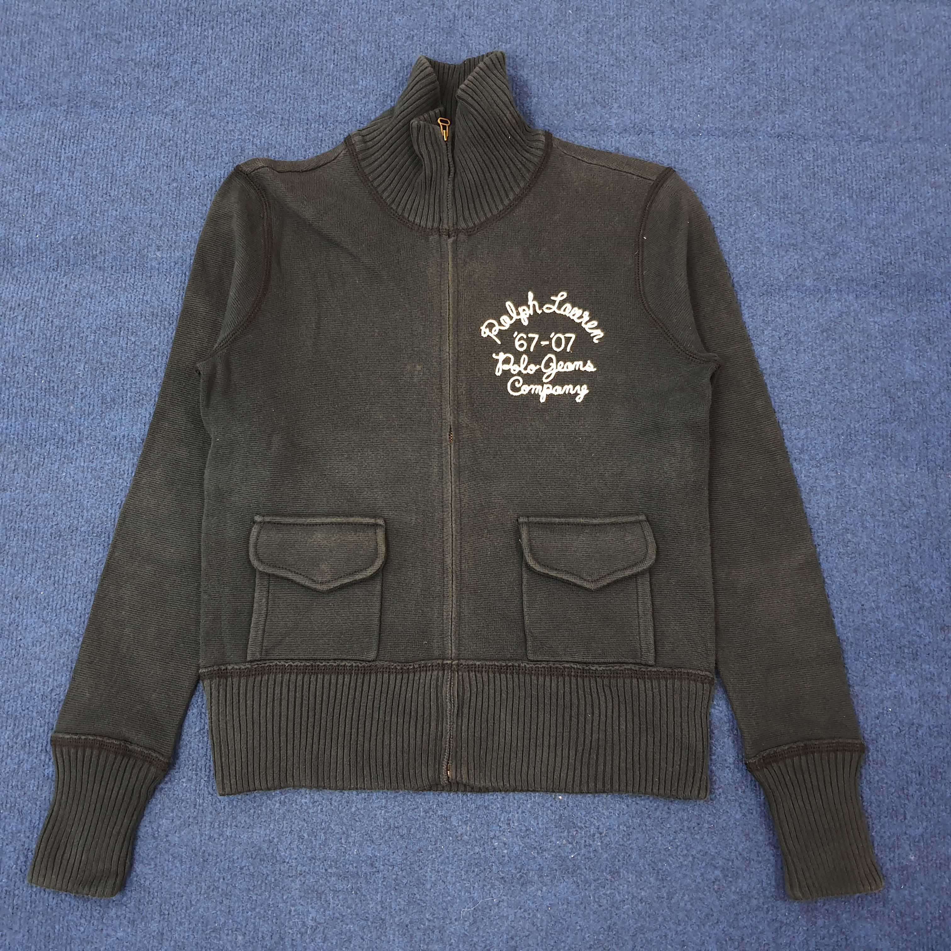 Ralph Lauren Vintage Polo Ralph Lauren Zipper Sweatshirt C253N16 Size US XS / EU 42 / 0 - 1 Thumbnail