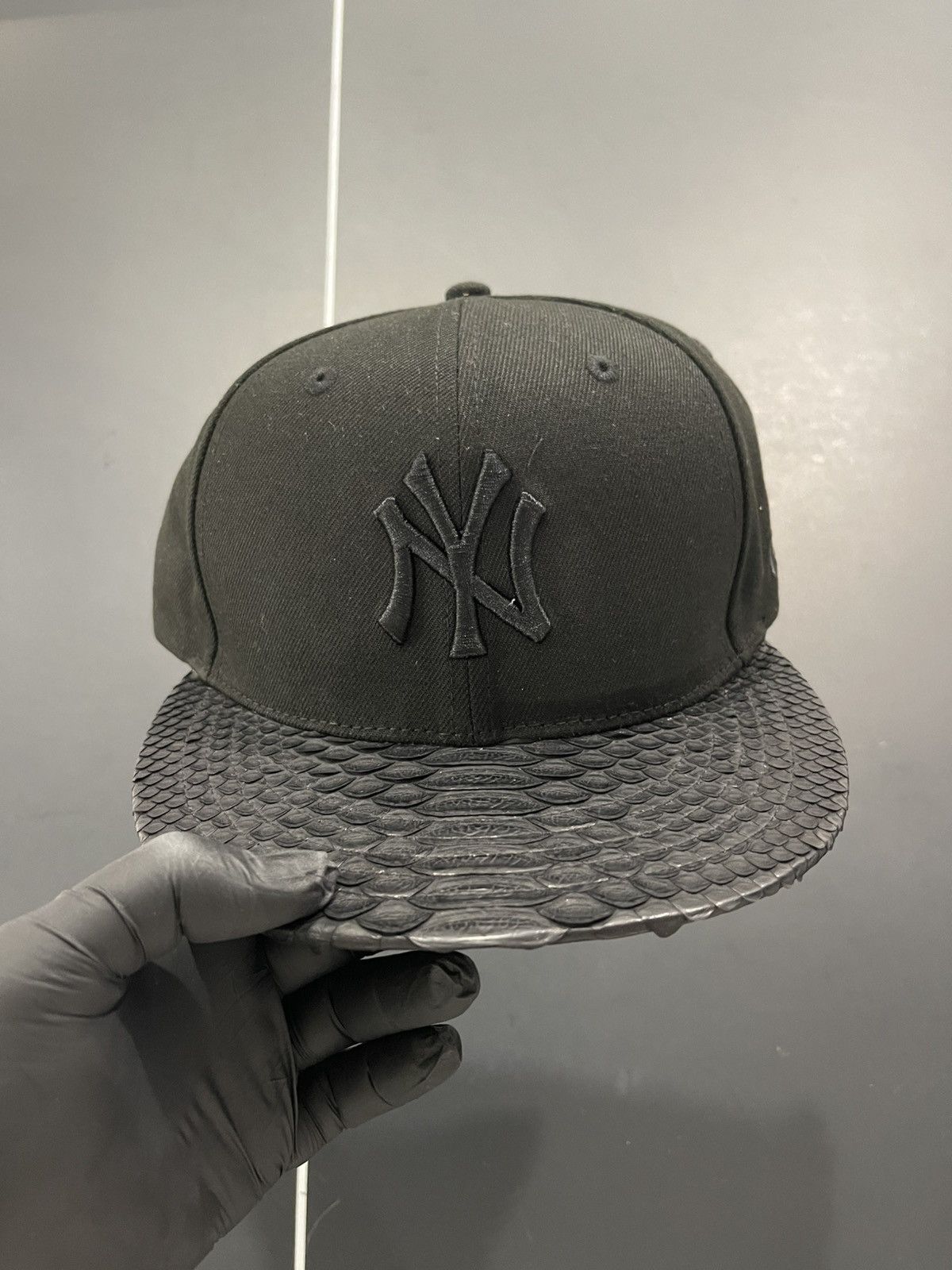 Just Don Just Don Snake Skin Yankee Hat Size ONE SIZE - 2 Thumbnail
