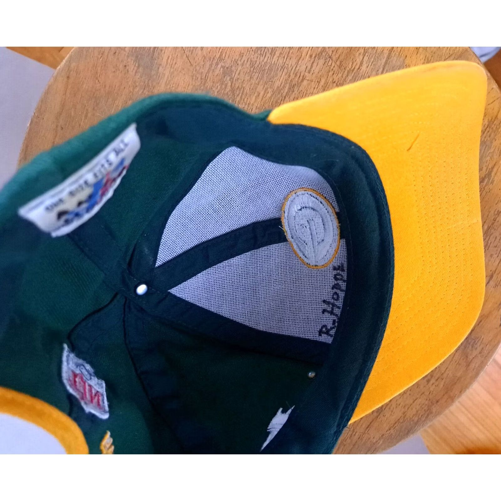 Logo Athletic Green Bay Packers Logo-Athletic Adjustable Hat Green Men Size ONE SIZE - 4 Thumbnail