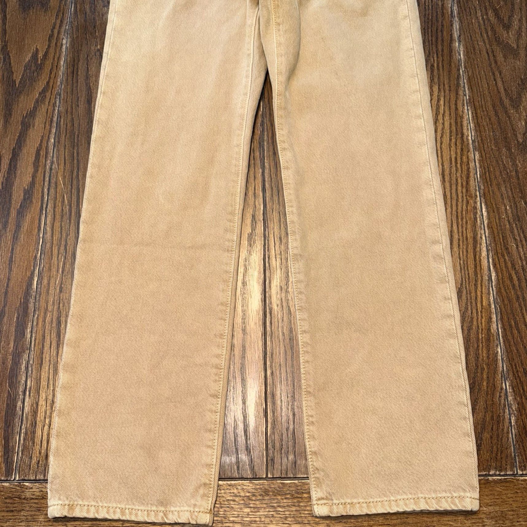 Levi's Levi's 501 Original Tan Button Fly Jeans Men’s 27X30 New with tags Size US 27 - 2 Thumbnail