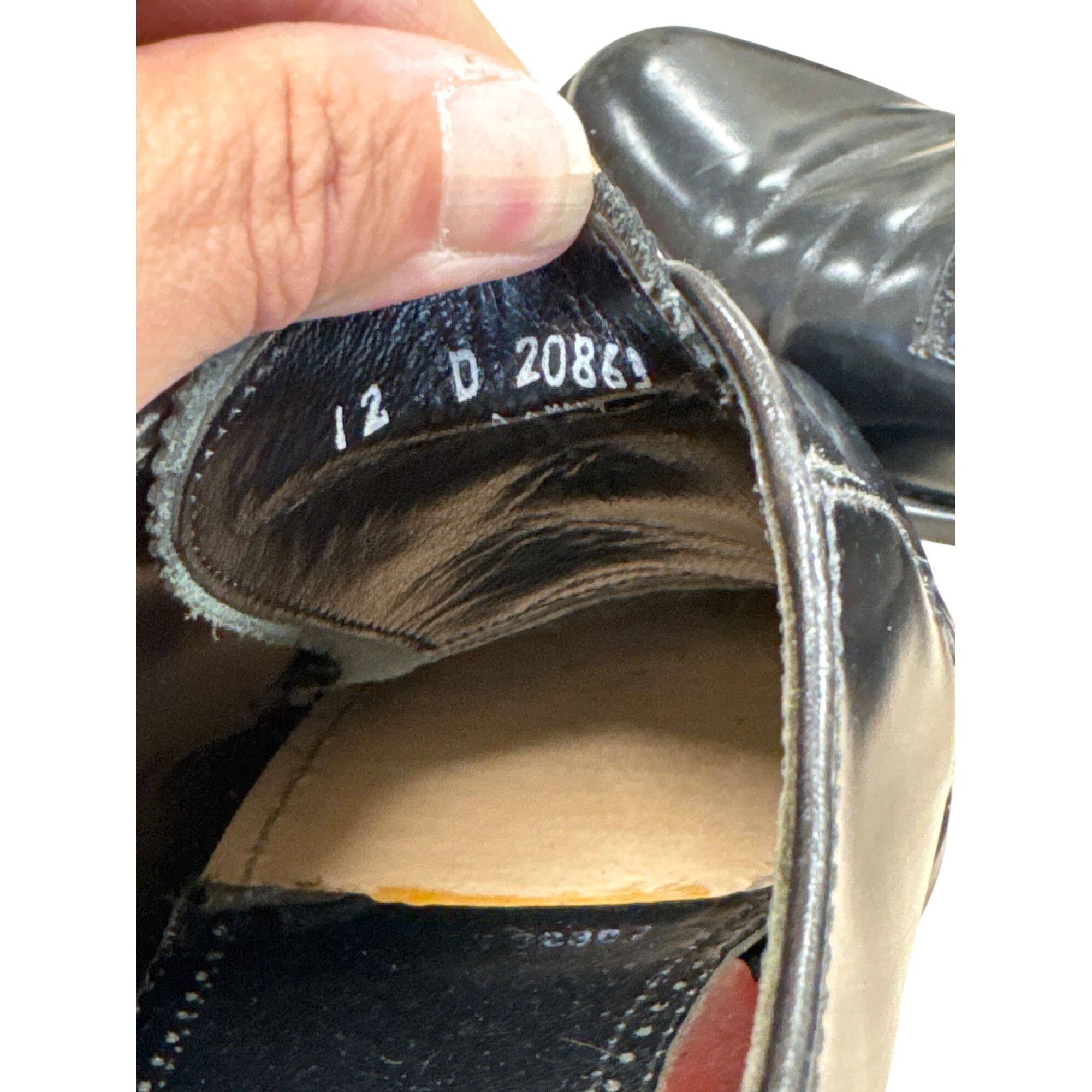 Florsheim Florsheim Mens Black Cap Toe Oxford Dress Shoes Size 12D SKU Size US 12 / EU 45 - 6 Thumbnail