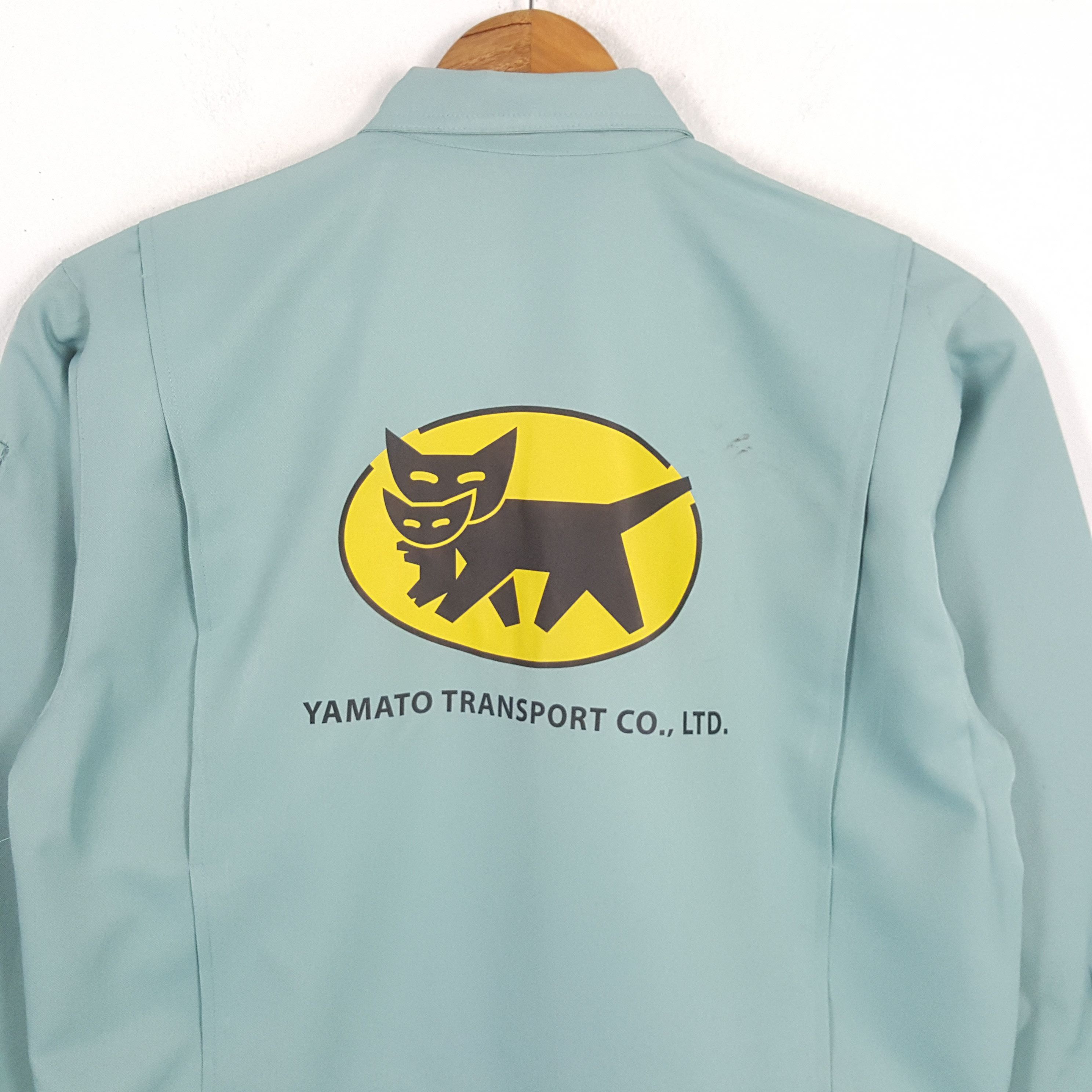 Japanese Brand × Vintage Vintage YAMATO TRANSPORT Japanese Racing Custom Jacket Size US M / EU 48-50 / 2 - 2 Thumbnail