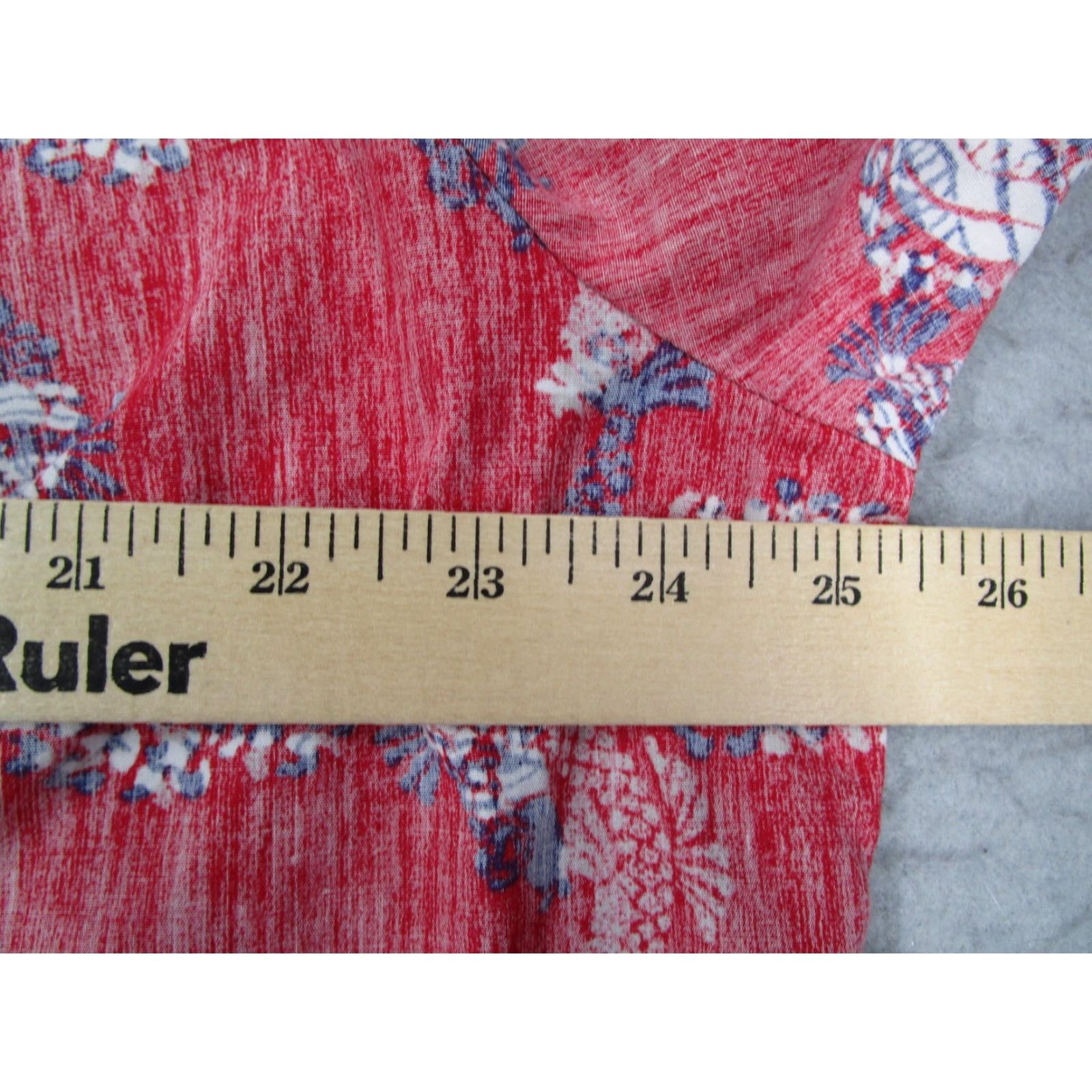Vintage VINTAGE HRH His Royal Highness Shirt Mens XL Red Hawaiian Reverse USA Size US XL / EU 56 / 4 - 7 Thumbnail