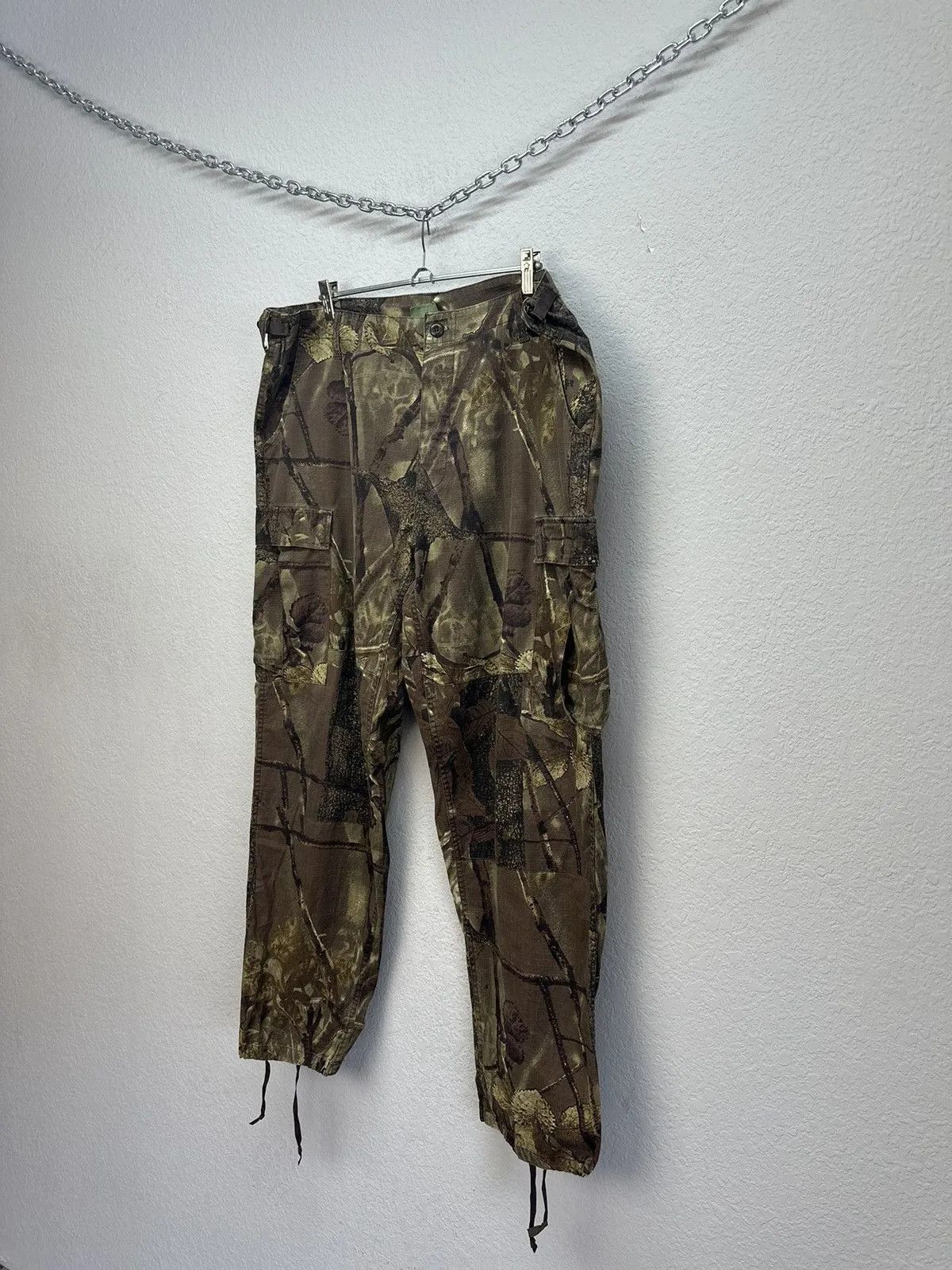 Vintage Vintage Real Tree style Baggy Japan Cargo pants Military Y2K Size US 36 / EU 52 - 4 Thumbnail