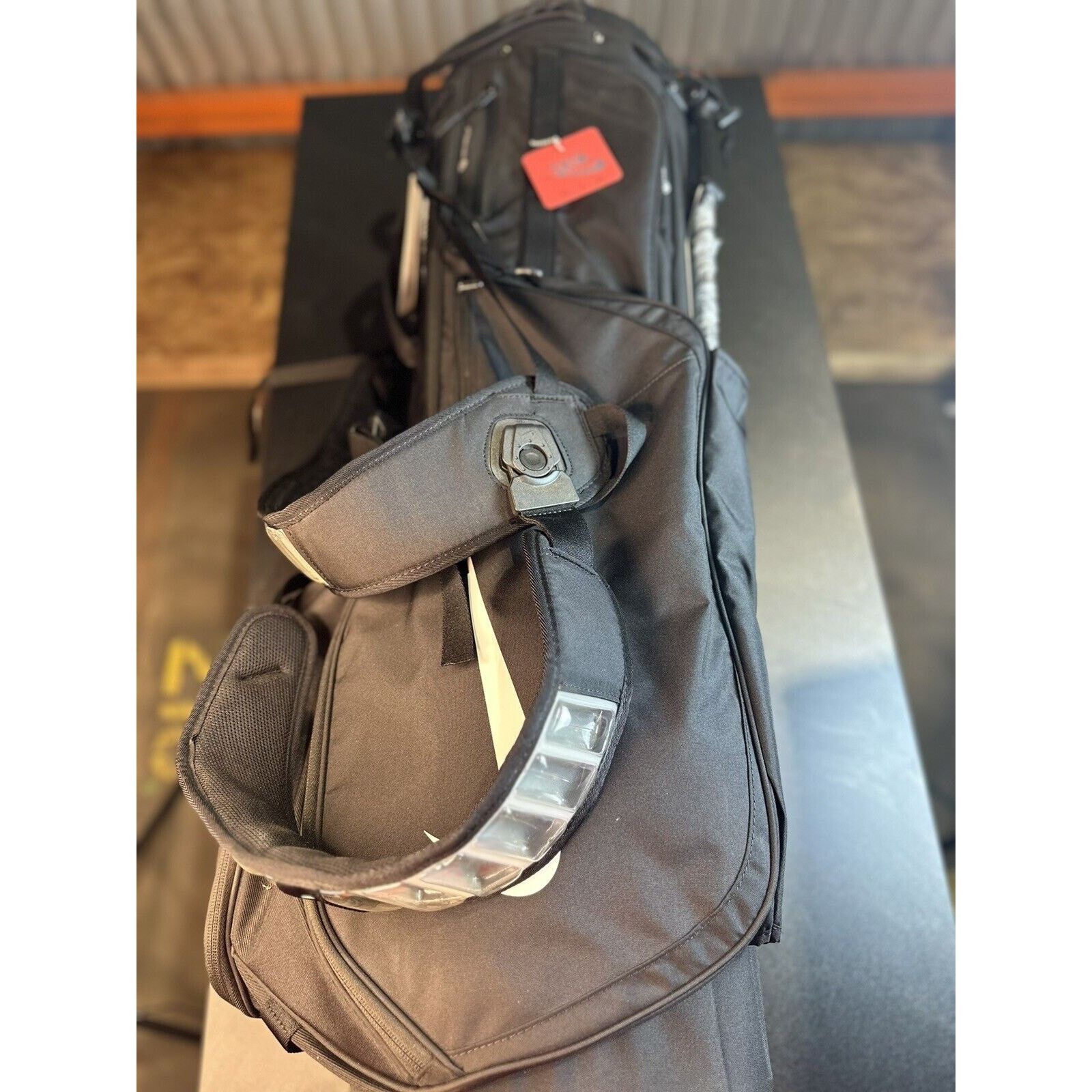 Nike Nike Air Hybrid Water Resistant Golf Bag, Black/White Size ONE SIZE - 3 Thumbnail