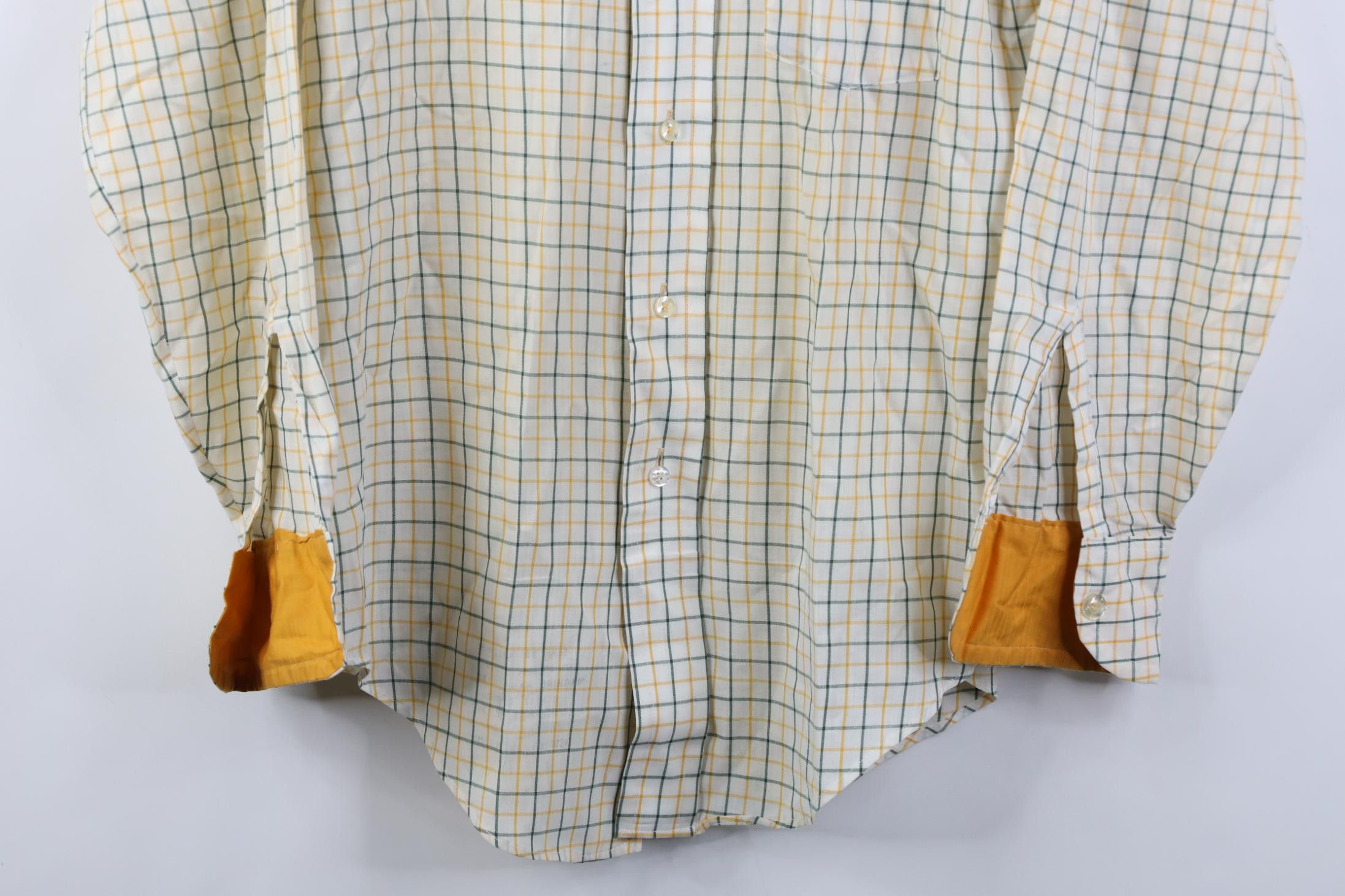 Vintage Vintage 60s 70s Streetwear Collar Button Shirt Plaid USA Size US M / EU 48-50 / 2 - 3 Thumbnail