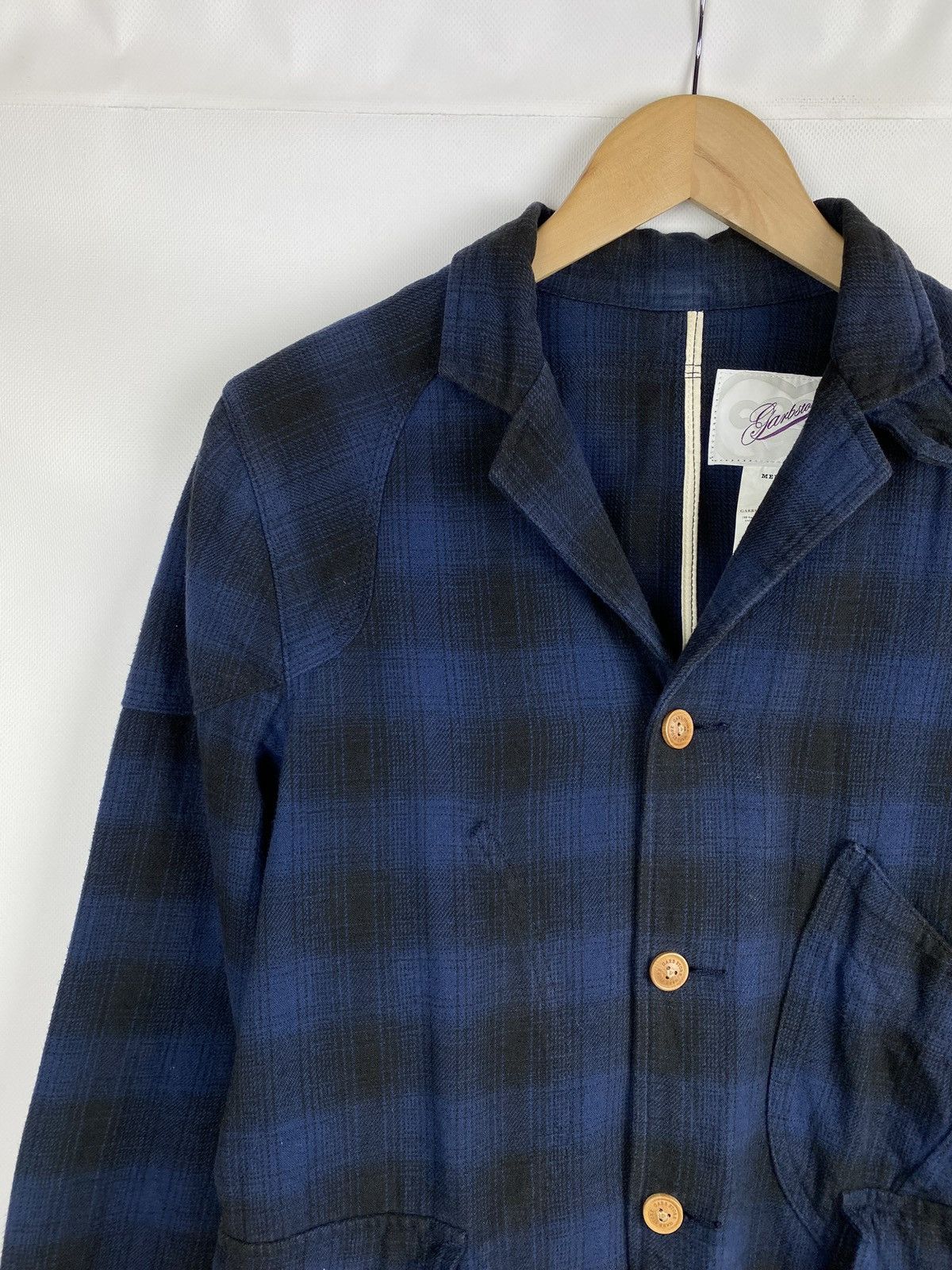 Garbstore × Japanese Brand Garbstore checked workwear Japanese style blazer jacket Size US M / EU 48-50 / 2 - 5 Thumbnail