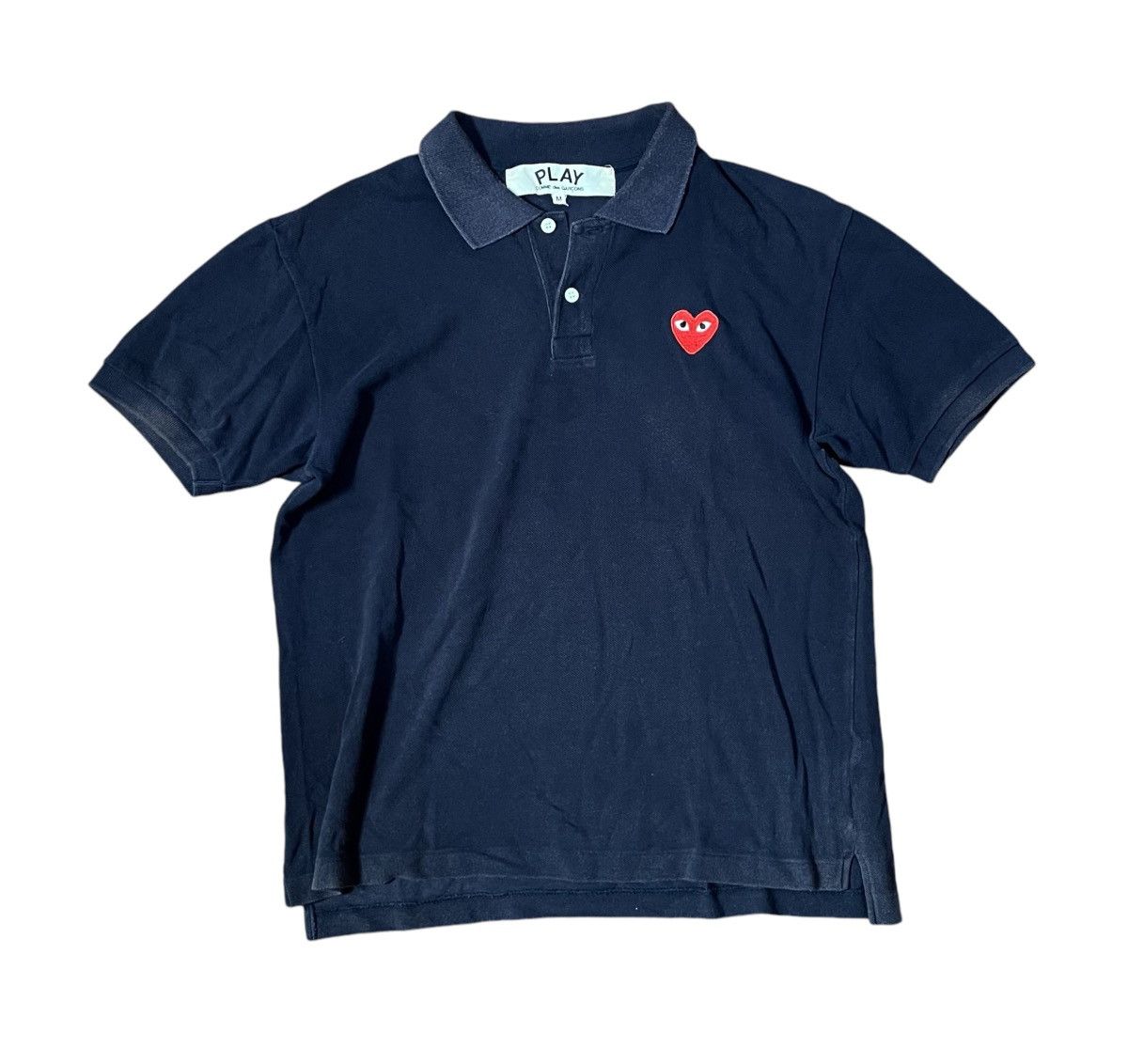 Comme Des Garcons Play Play Polo | Grailed