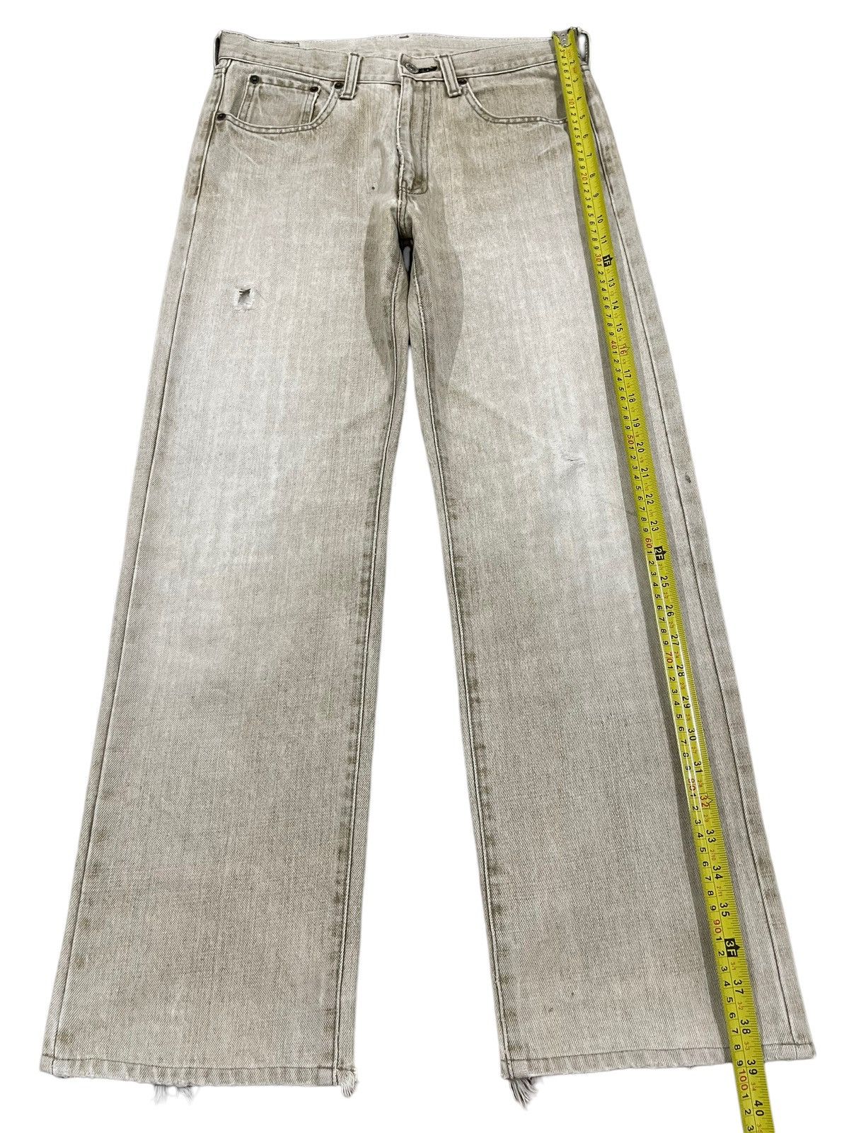 14th Addiction Vintage Japanese Brand Faded Wash Style Baggy Jeans Size US 30 / EU 46 - 10 Thumbnail
