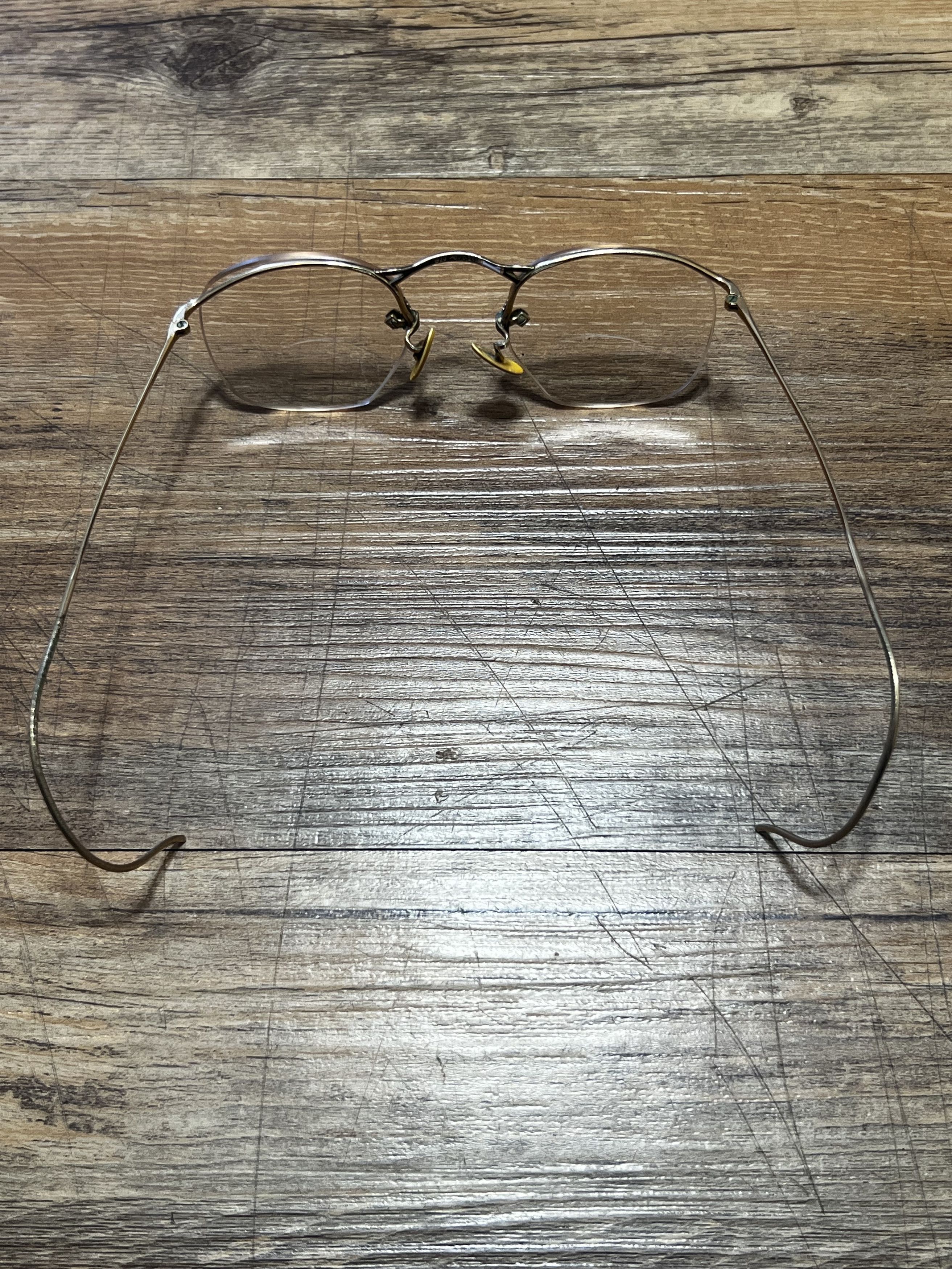 Vintage Vintage American Optical 12K GF Gold Frame Reading Glasses Size ONE SIZE - 4 Thumbnail