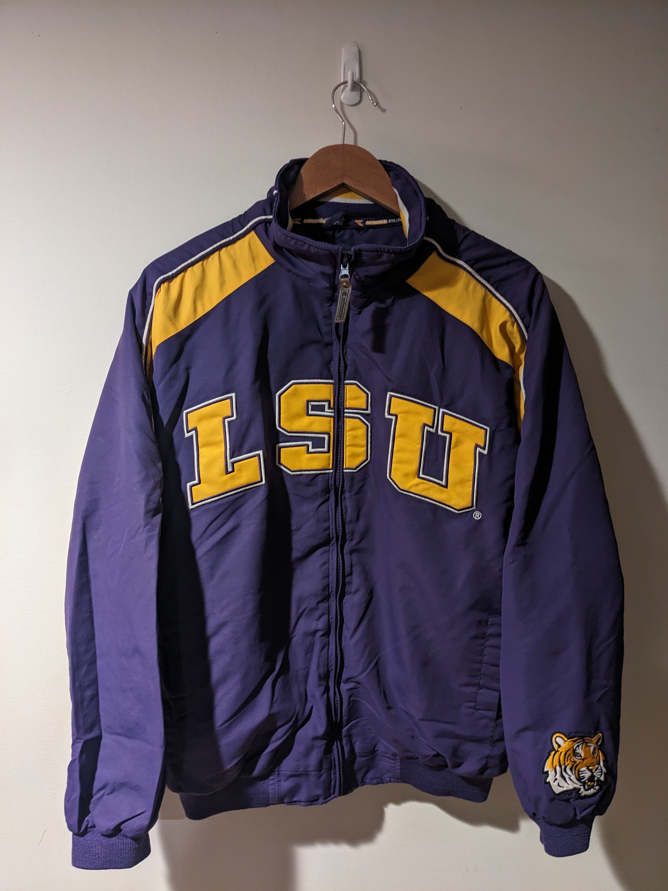 Vintage Vintage Louisiana State University Tigers Football Jacket Size US S / EU 44-46 / 1 - 1 Thumbnail