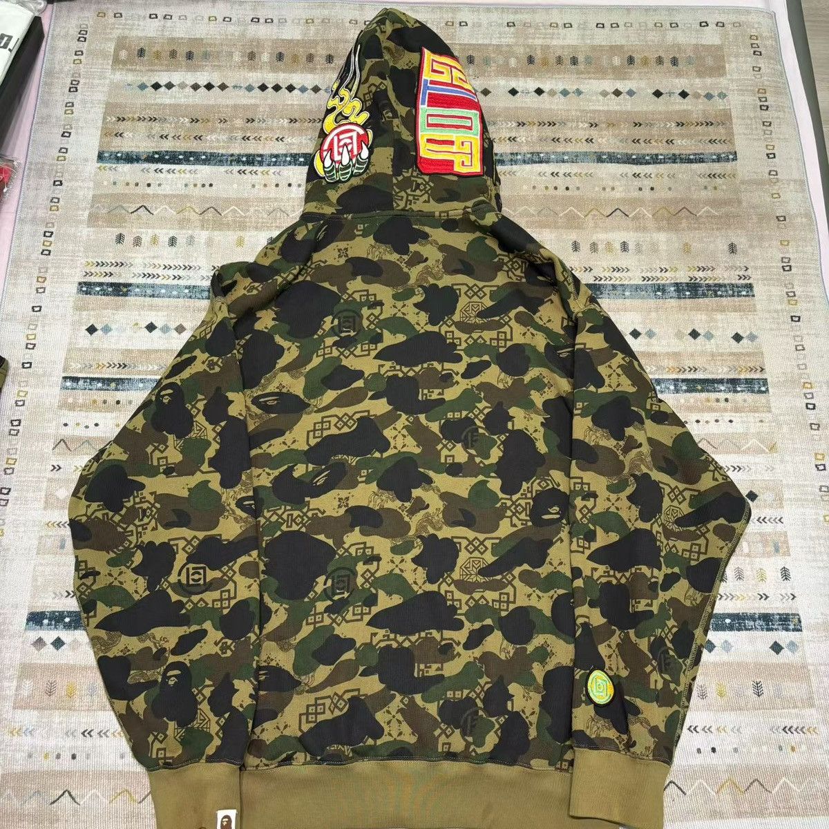 Bape BAPE CAMO LIMITED FULL ZIP HOODIE Size US XL / EU 56 / 4 - 2 Thumbnail