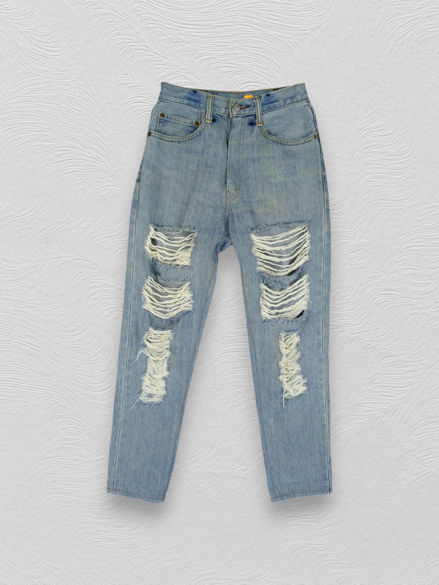 Levi's Ripped Vintage Levi's 550 Jeans 26x26.5 Denim -JN955 Size US 26 / EU 42 - 1 Thumbnail