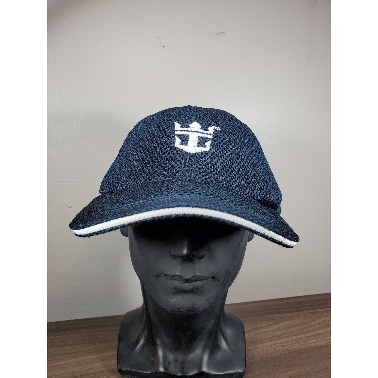 Otto Royal Carribean Cruise Hat Mesh Baseball Cap Navy Blue White Size ONE SIZE - 3 Thumbnail