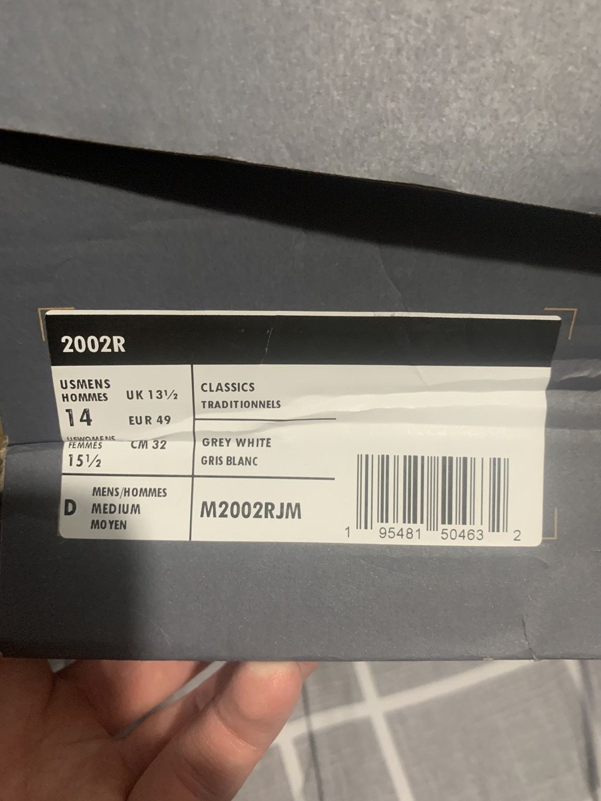 New Balance New Balance 2002R Grey Size US 14 / EU 47 - 7 Thumbnail