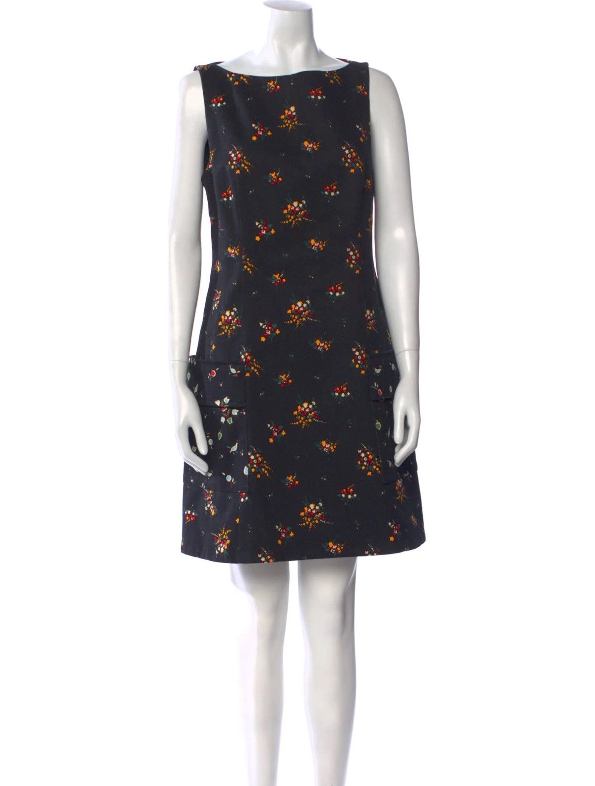 Louis Vuitton SS17 Tent dress floral by Nicolas Ghesquiere #B3 Size S / US 4 / IT 40 - 1 Thumbnail