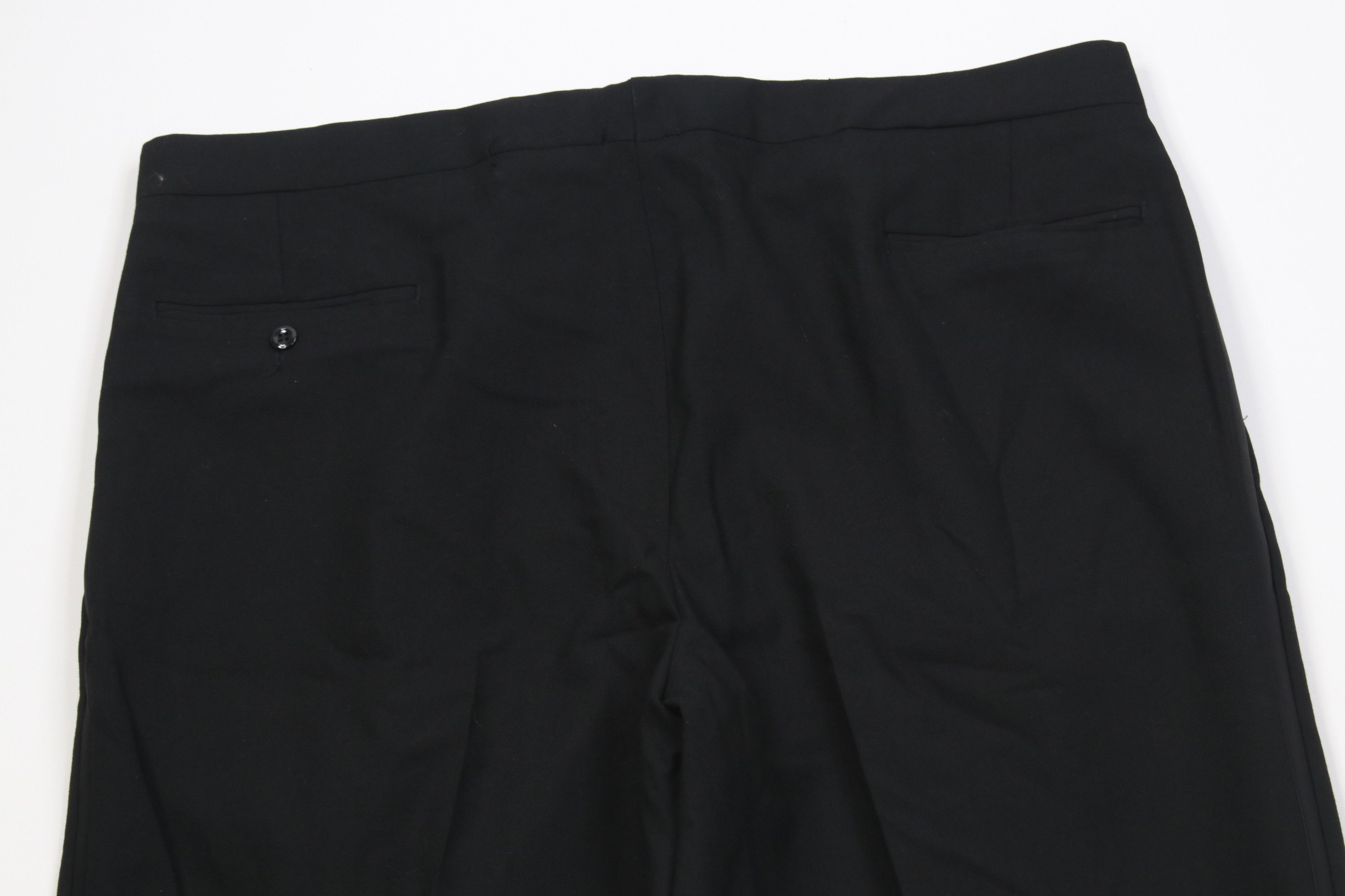 Vintage Vintage 70s Streetwear Wide Leg Tuxedo Pants Black USA Size US 40 / EU 56 - 7 Thumbnail