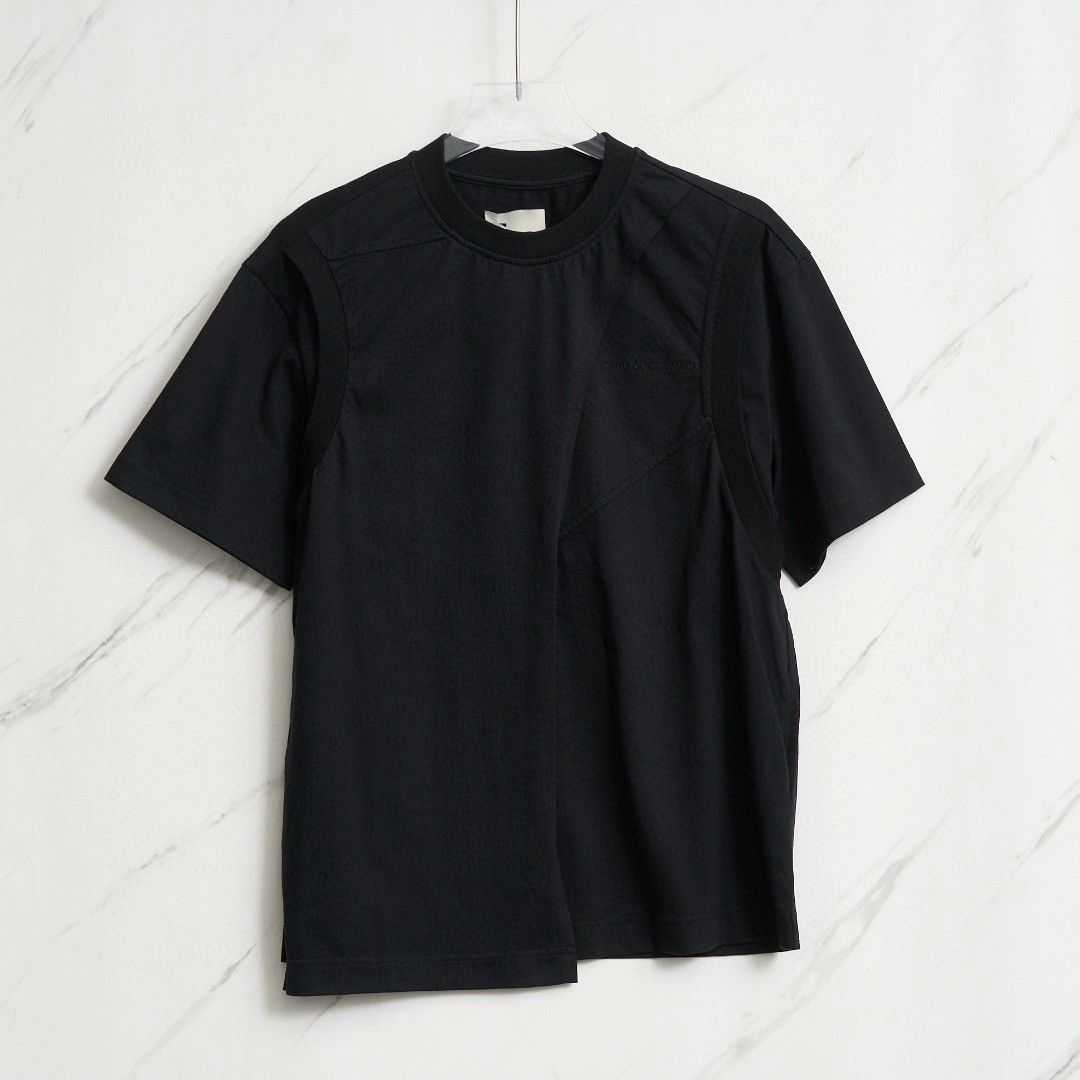 Feng Chen Wang Feng Chen Wang Men's Solid Ribbon T-Shirt Size US XS / EU 42 / 0 - 1 Thumbnail