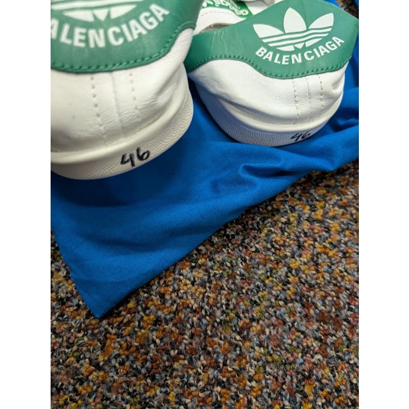 Adidas o1rshd1 Stan Smiths Sneakers in Green/White Size US 13 / EU 46 - 15 Thumbnail