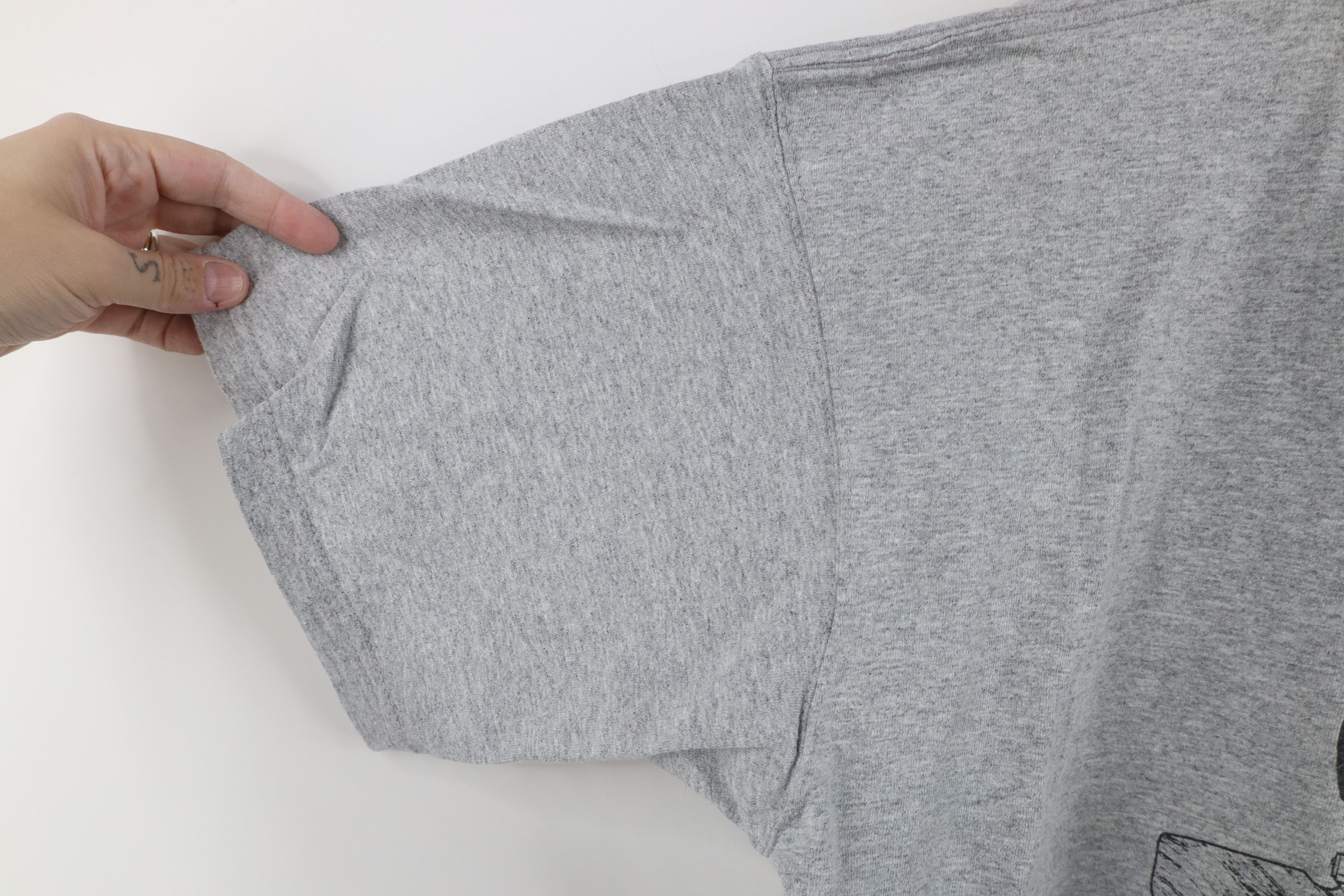 Vintage Vintage Ordnance Thompson Machine Gun T-Shirt Heather Gray Size US XL / EU 56 / 4 - 6 Thumbnail