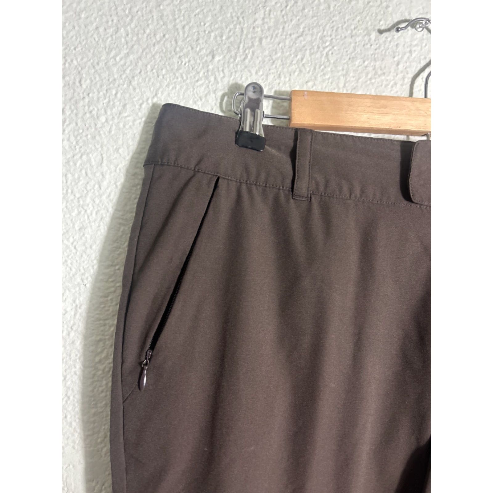 Vintage Columbia Titanium Woman Pants Brown 12 Regular Athletic Casual Hiking 36x28 Womens Size 34" / US 12 / IT 48 - 4 Thumbnail