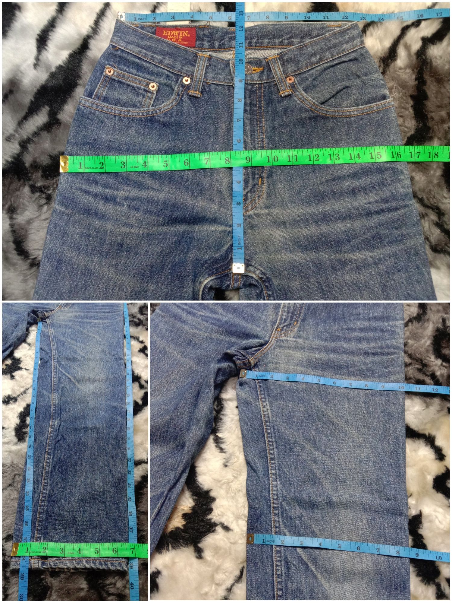 Edwin × Jean × Vintage Vintage Edwin Made In Usa Size US 26 / EU 42 - 3 Thumbnail