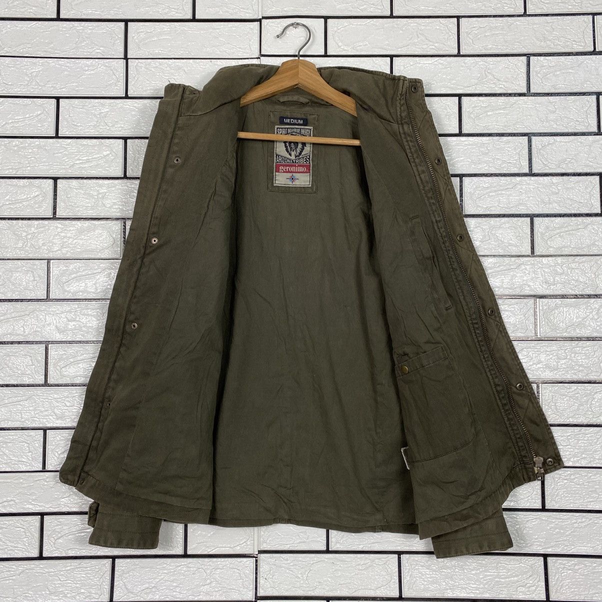 Japanese Brand 📌Vintage Biker Jacket Arizona Tribes Geronimo Big Logo Size US M / EU 48-50 / 2 - 19 Thumbnail