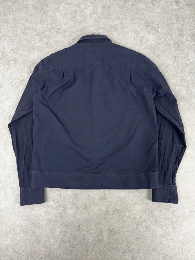 Dries Van Noten Dries Van Noten Navy Tactical Pockets Shirt Size US S / EU 44-46 / 1 - 4 Thumbnail