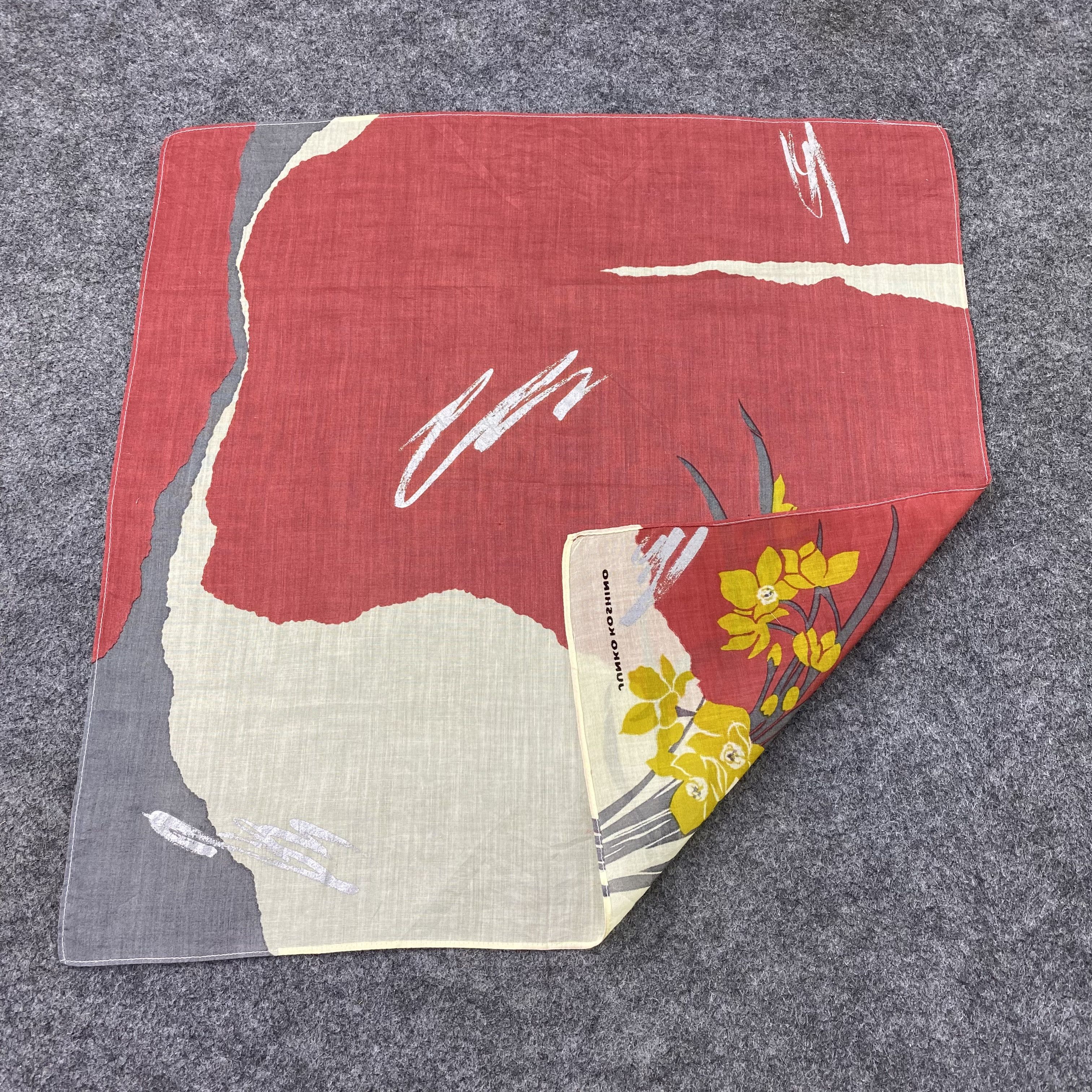 Japanese Brand Junko Koshino Handkerchief / Bandana / Neckerchief-B1361 Size ONE SIZE - 5 Thumbnail