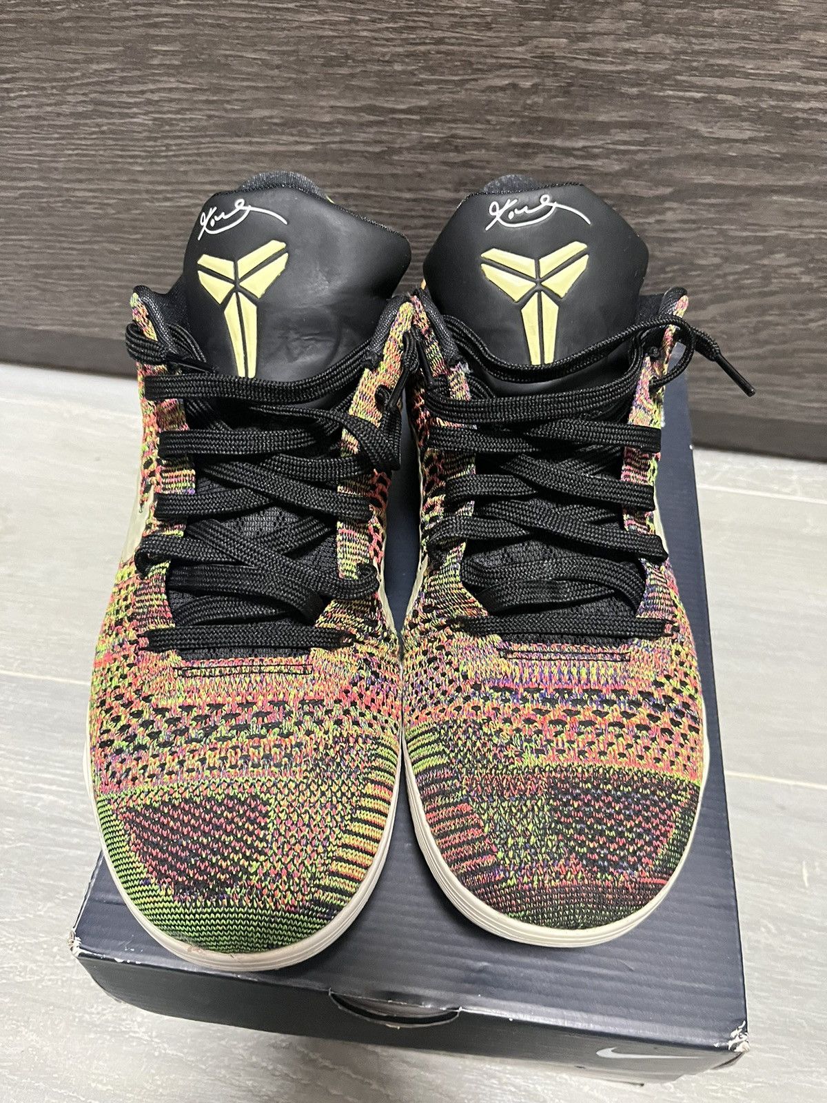Nike Nike Kobe 9 Elite Low Multicolor iD mamba supreme stussy Size US 11 / EU 44 - 3 Thumbnail