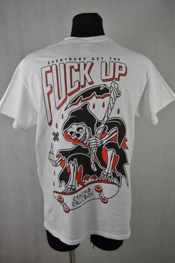 Band Tees Eskimo Callboy Everybody Get The Fuck Up Skate tee M Size US M / EU 48-50 / 2 - 1 Thumbnail
