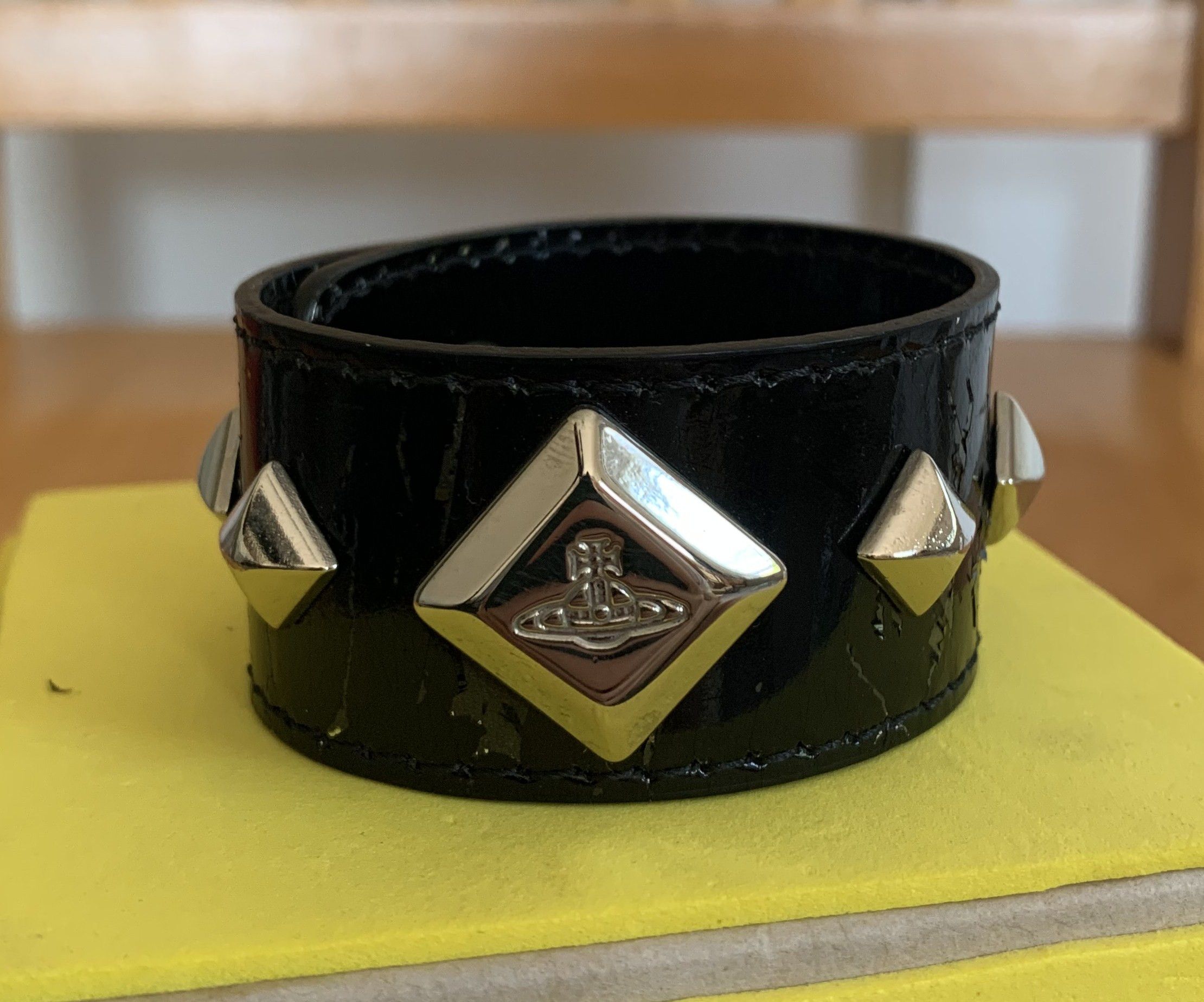 Vivienne Westwood Vivenne Westwood Studded Leather Orb Bracelet Size ONE SIZE - 6 Thumbnail