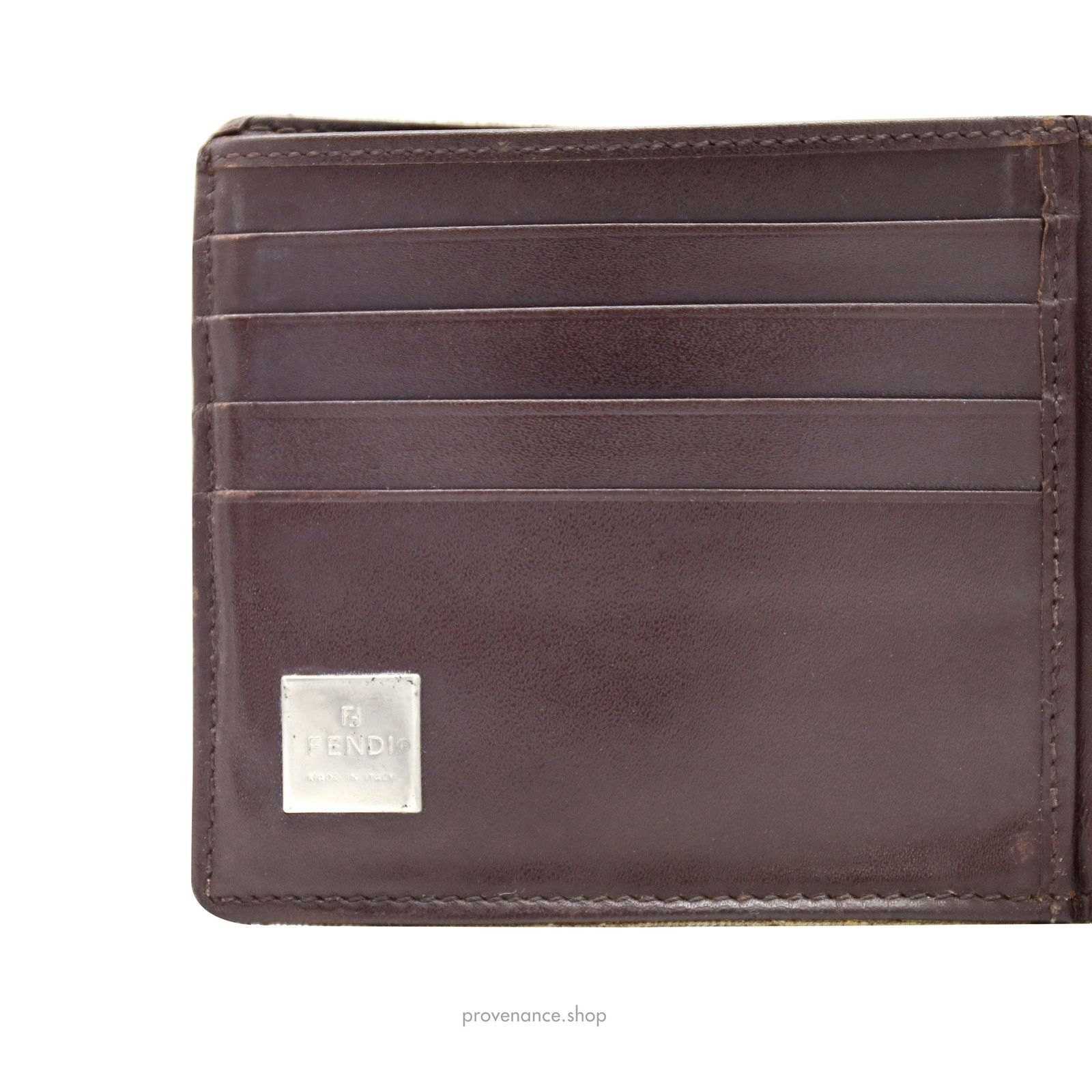 Fendi 🔴 Fendi Bifold Wallet - Micro FF Zucca Size ONE SIZE - 6 Thumbnail