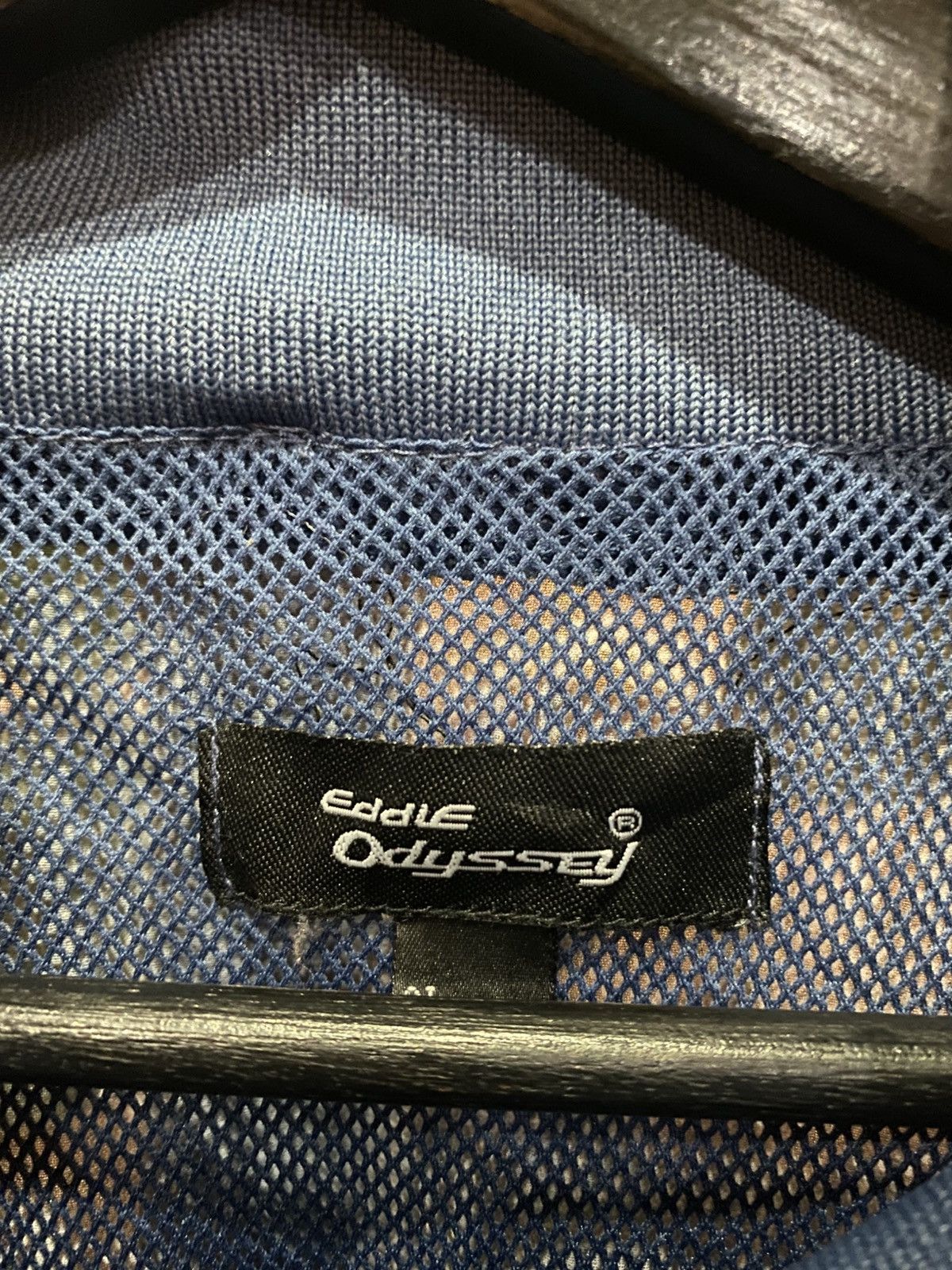 Vintage Vintage Eddie Odyssey Blue Zip-Up Track Jacket –Sportswear Size US XXL / EU 58 / 5 - 7 Thumbnail