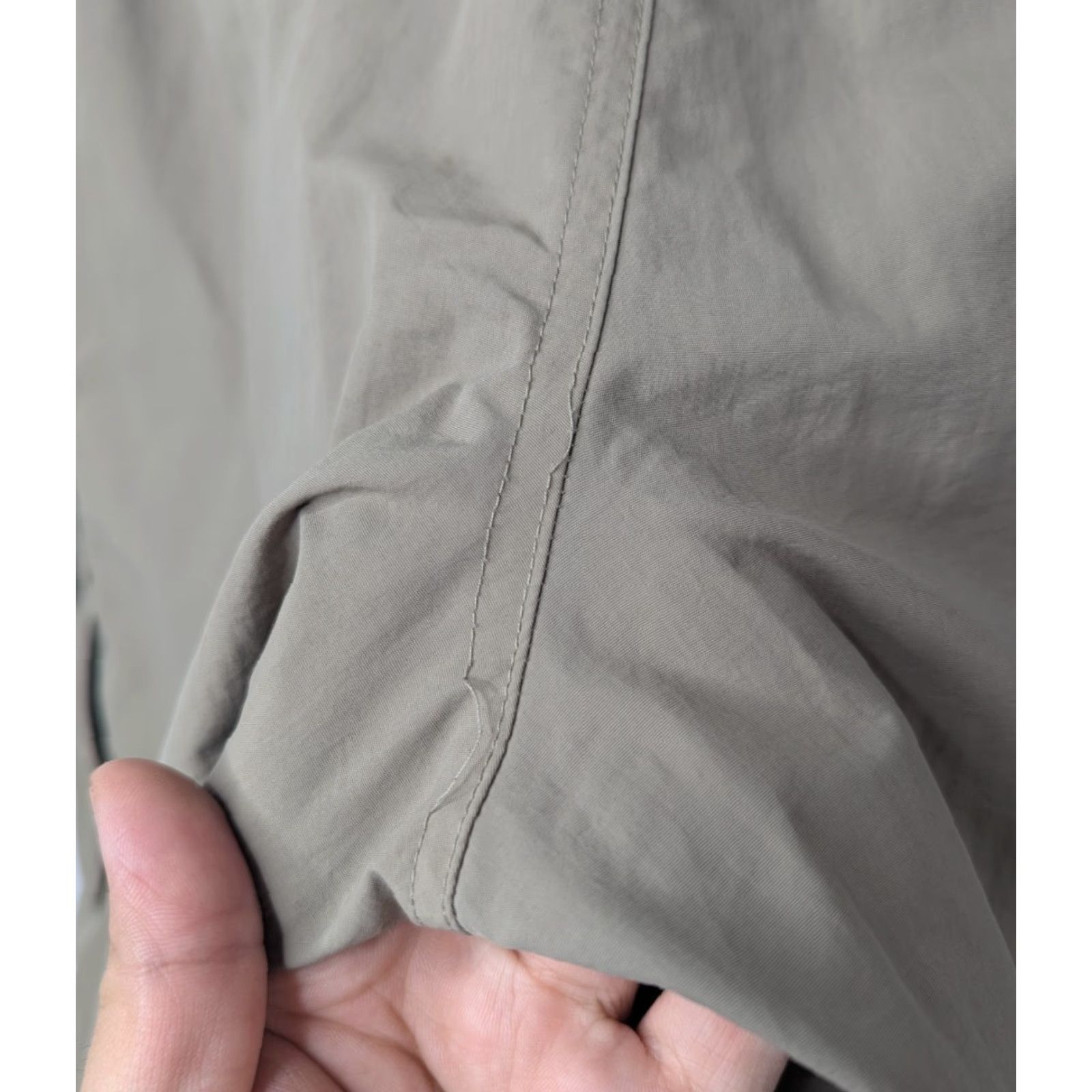 Vintage Cabela's Cargo Pants Mens XL Nylon Convertible Outdoors Classic Fit Tan Straight Front Pants Size US 36 / EU 52 - 6 Thumbnail