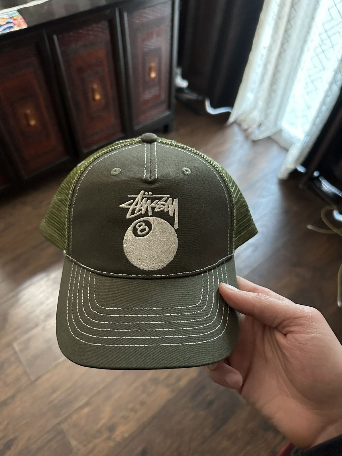 Stussy 8 Ball Green | Grailed