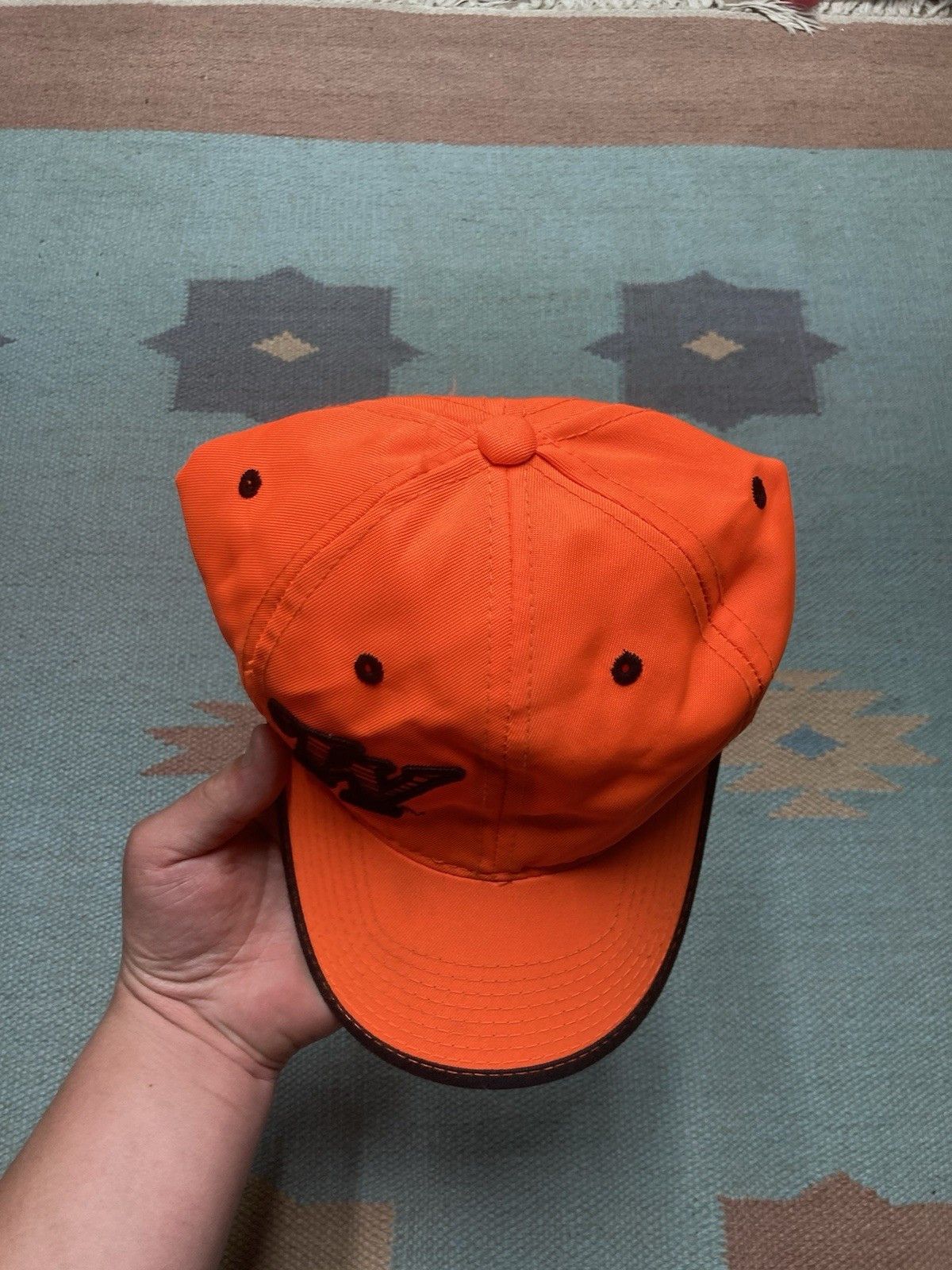 Vintage × Winchester Winchester hat hi vis blaze orange hunting shotgun guns Size ONE SIZE - 3 Thumbnail