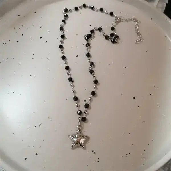 Japanese Brand Double Star Pendant Necklace Size ONE SIZE - 2 Thumbnail
