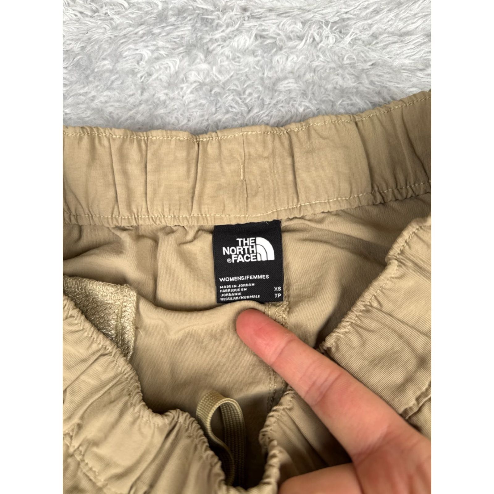 The North Face The North Face Pants Womens XS Beige Tapered Jogger Elastic Hem 28x28 Slim Regular Size 26" / US 2 / IT 38 - 5 Thumbnail
