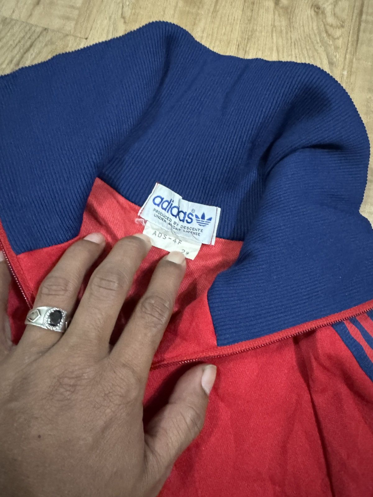 Adidas × Japanese Brand × Vintage Vintage 80's Adidas Tracktop Size US M / EU 48-50 / 2 - 4 Thumbnail