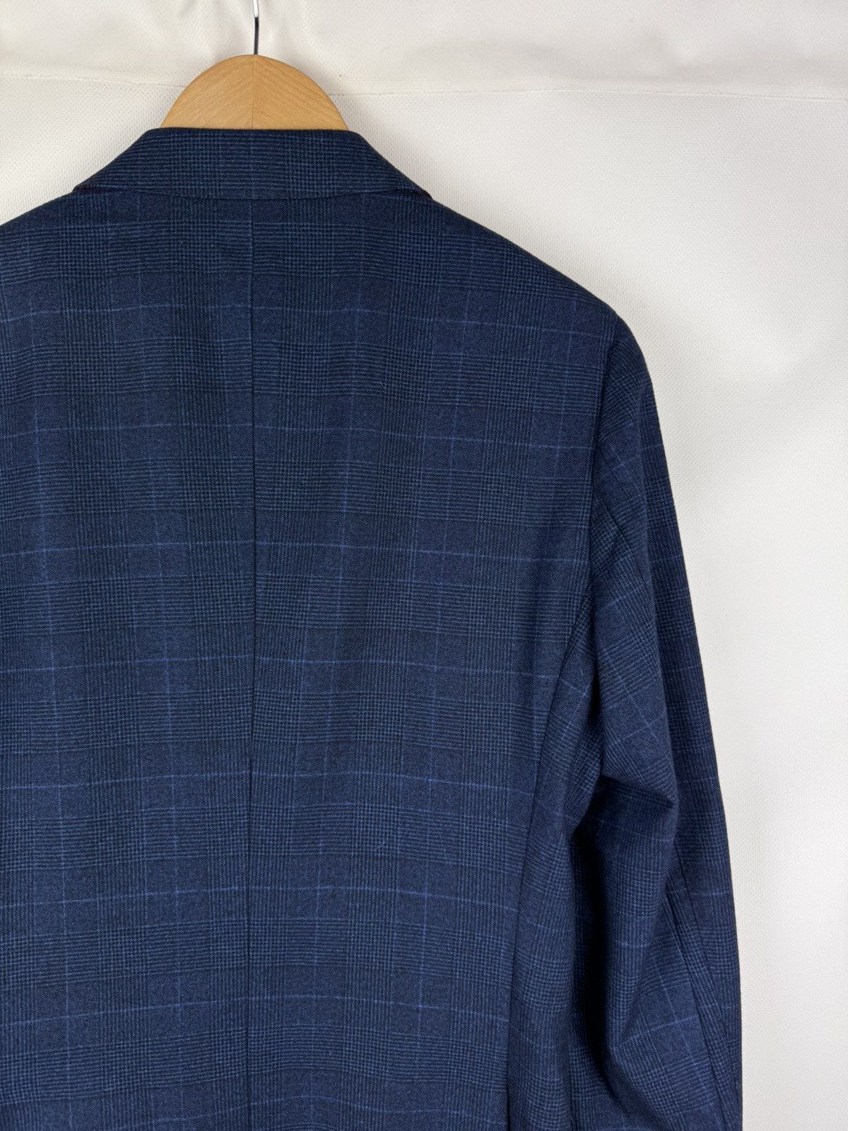 Suitsupply Suitsupply Carlo Barbera Wool Sienna Plaid Blazer Jacket Size 36R - 16 Thumbnail