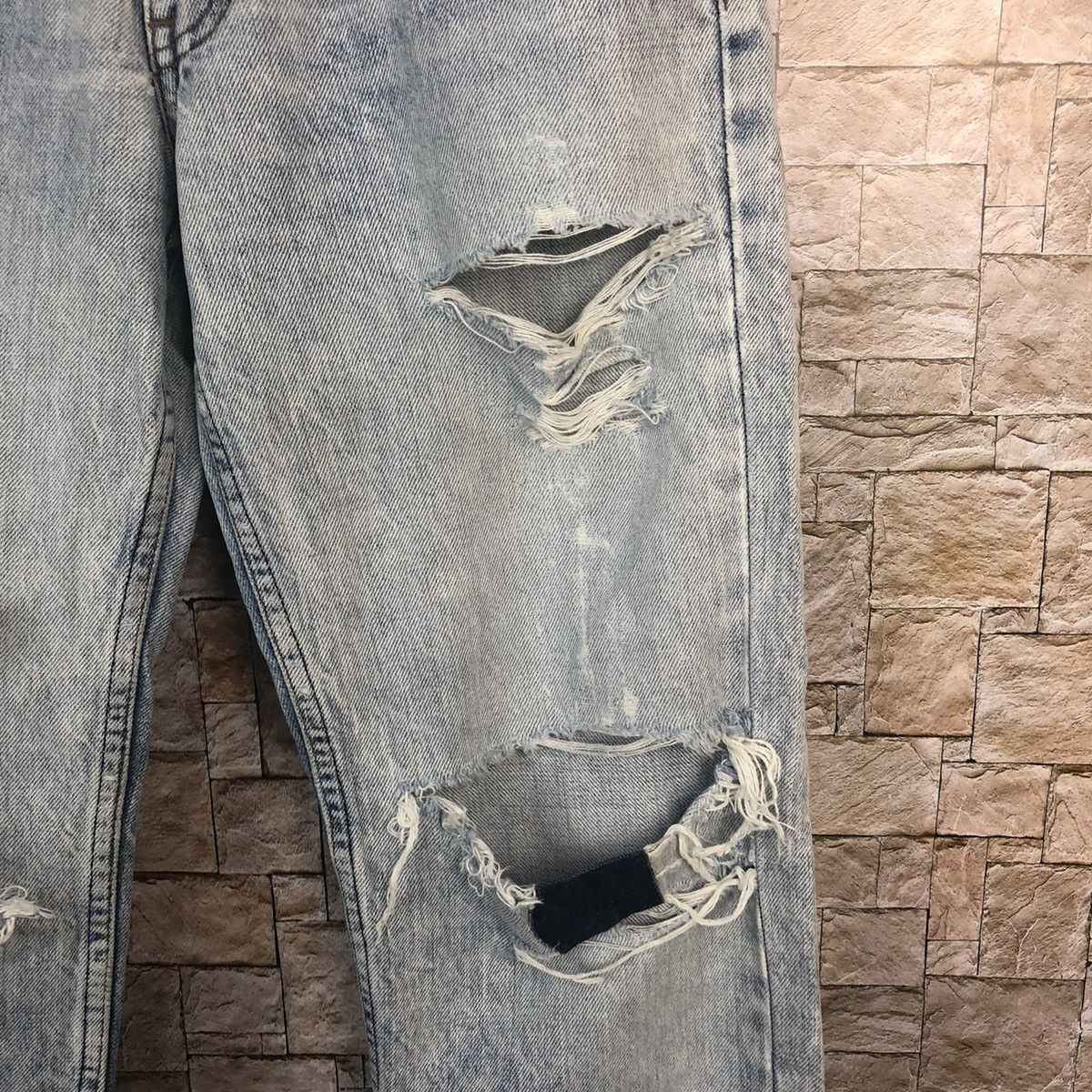 Levi's Levis vintage ripped Distressed Denim Pants #A61 Size US 26 / EU 42 - 9 Thumbnail