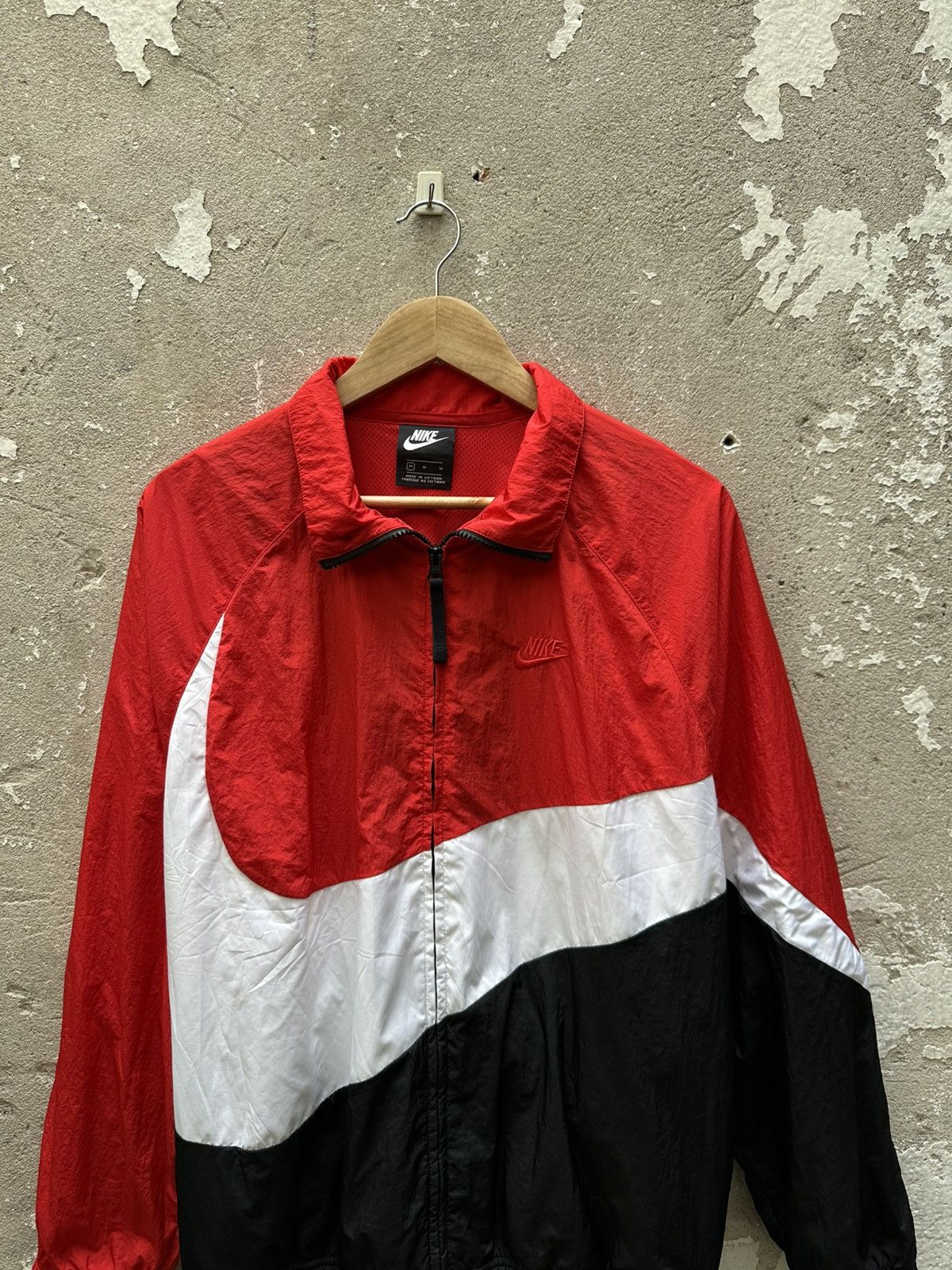 Nike Authentic Nike Big Swoosh Anorak Jacket Size US M / EU 48-50 / 2 - 3 Thumbnail