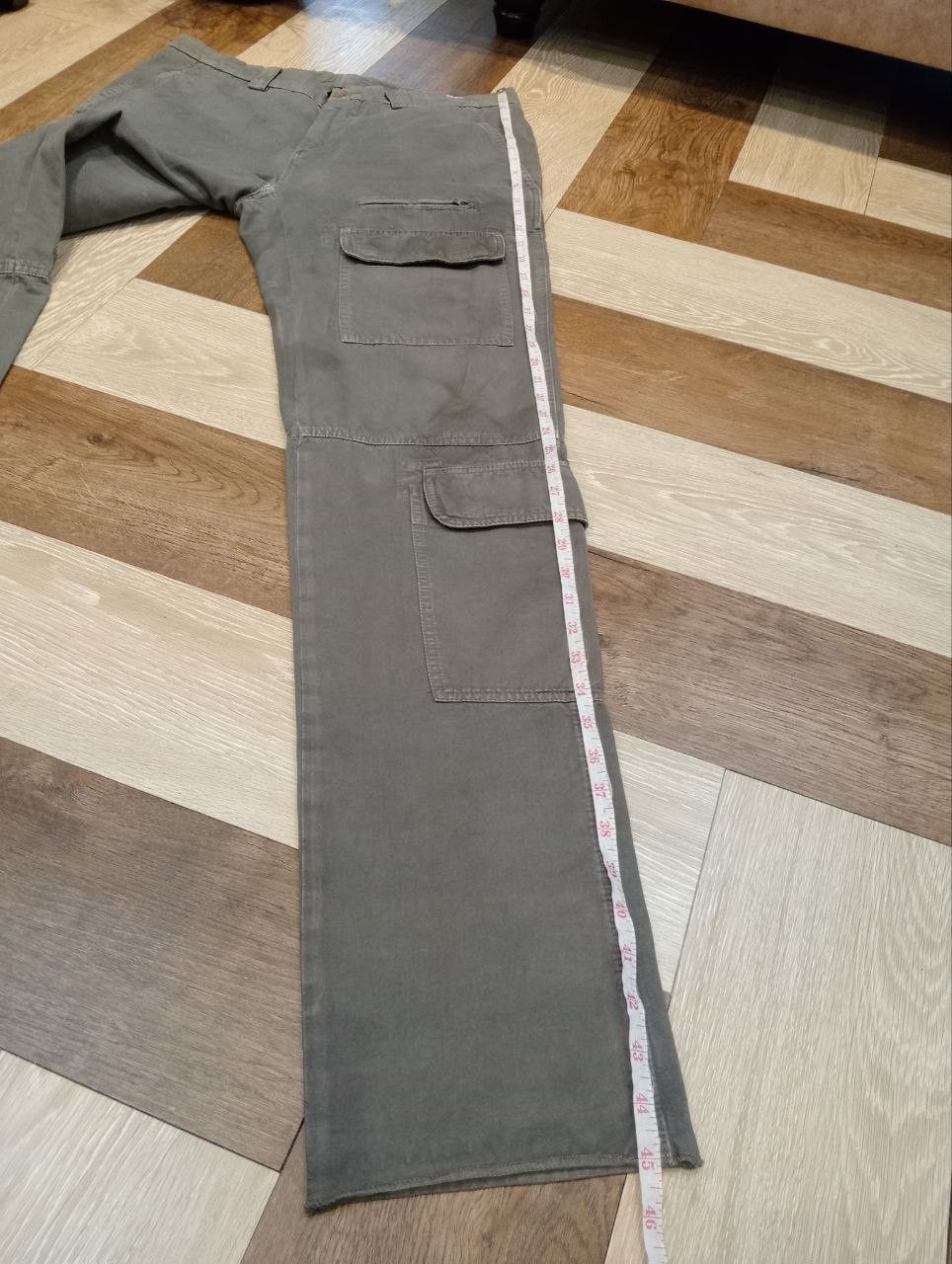 Brunello Cucinelli BRUNELLO CUCINELLI MULTI-POCKET CARGO TECH TROUSERS SIZE 48 Size US 34 / EU 50 - 19 Thumbnail