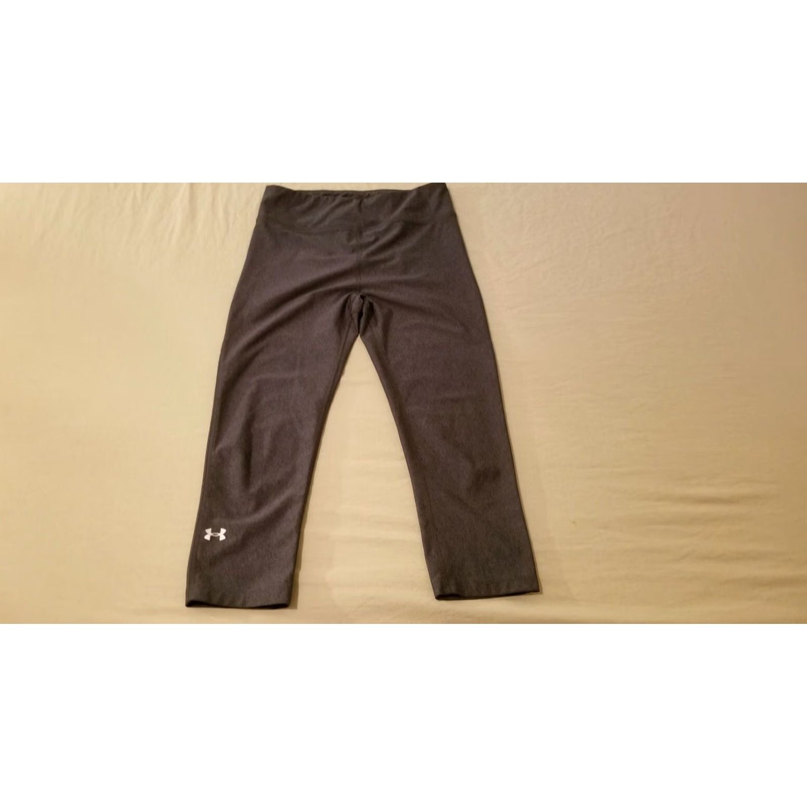 Under Armour Under Armour Womens Pants Capri Athletic Activewear Gray S Small 24x18 Clothing Mens Womens Girls Boys Size 28" / US 6 / IT 42 - 2 Thumbnail