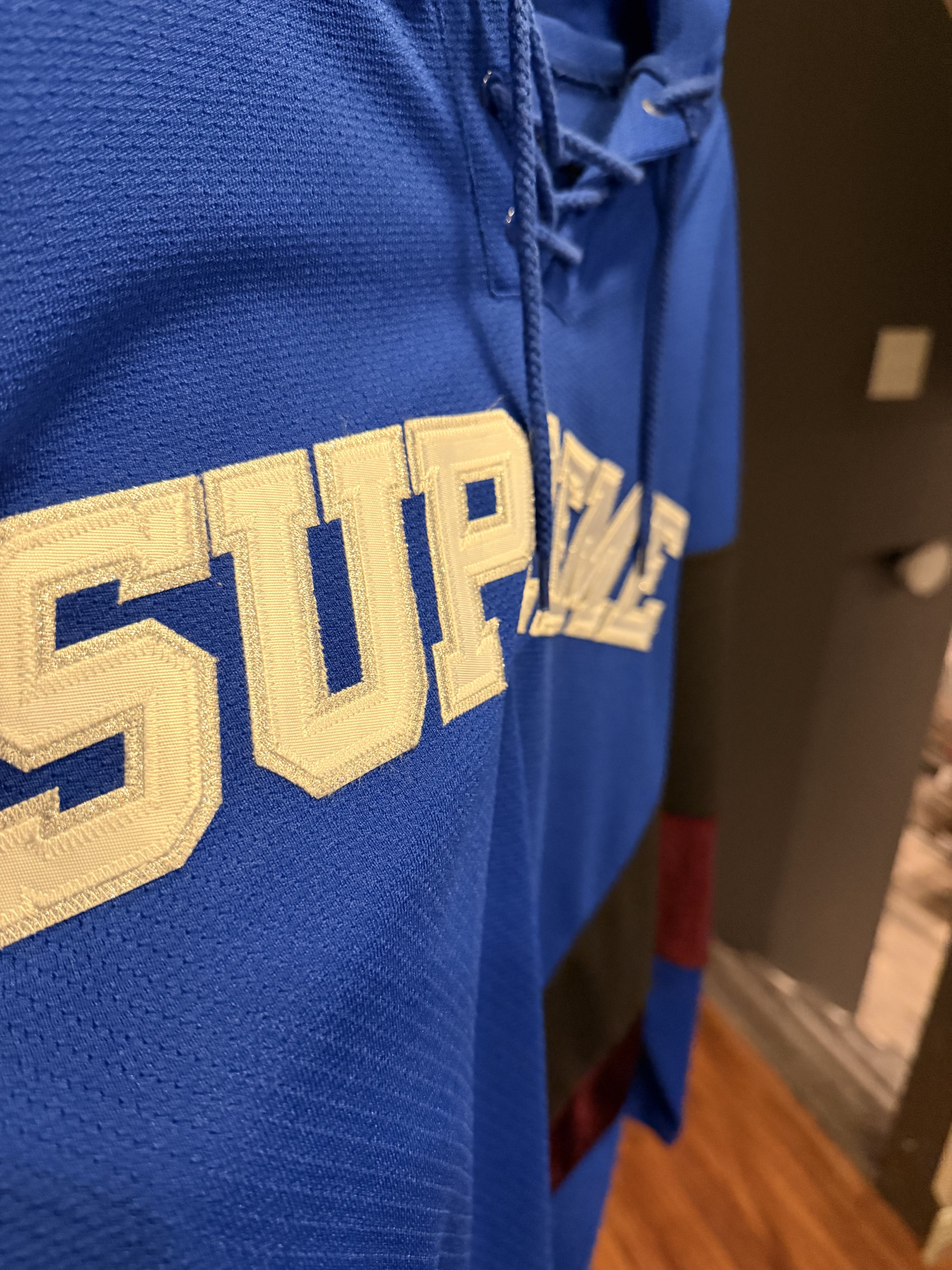 Supreme Supreme Hooded Hockey Jersey - Royal, Medium Size US M / EU 48-50 / 2 - 3 Thumbnail