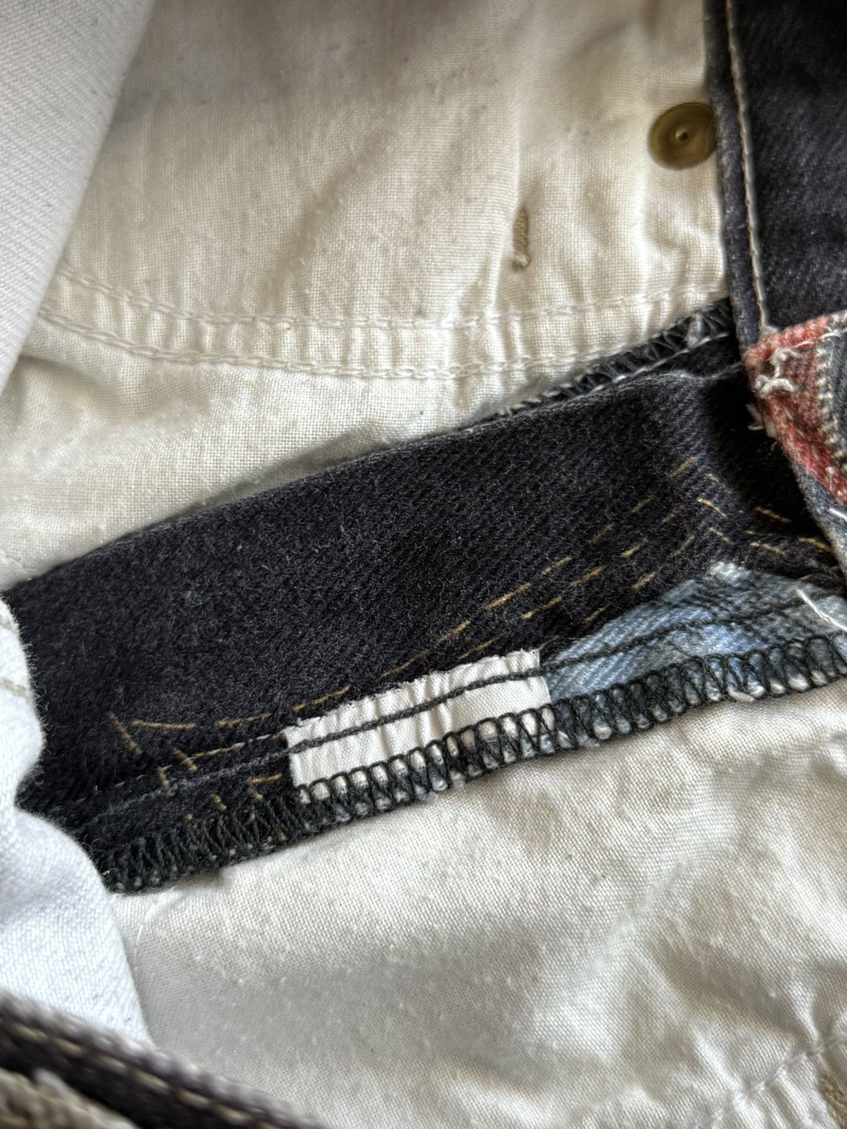 Vintage Chewan vintage full print baggy western oklahoma denim jeans Size US 28 / EU 44 - 6 Thumbnail