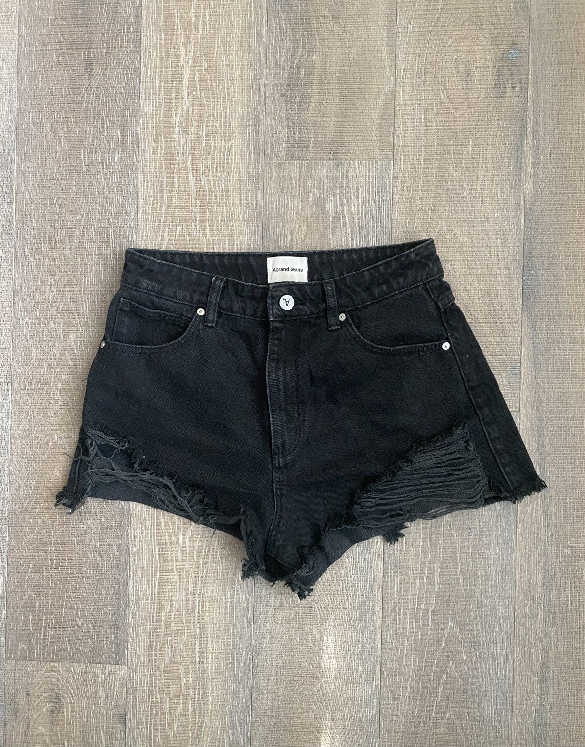 Urban Outfitters Urban Outfitters Abrand High Waisted Denim Shorts Size 28" / US 6 / IT 42 - 1 Thumbnail