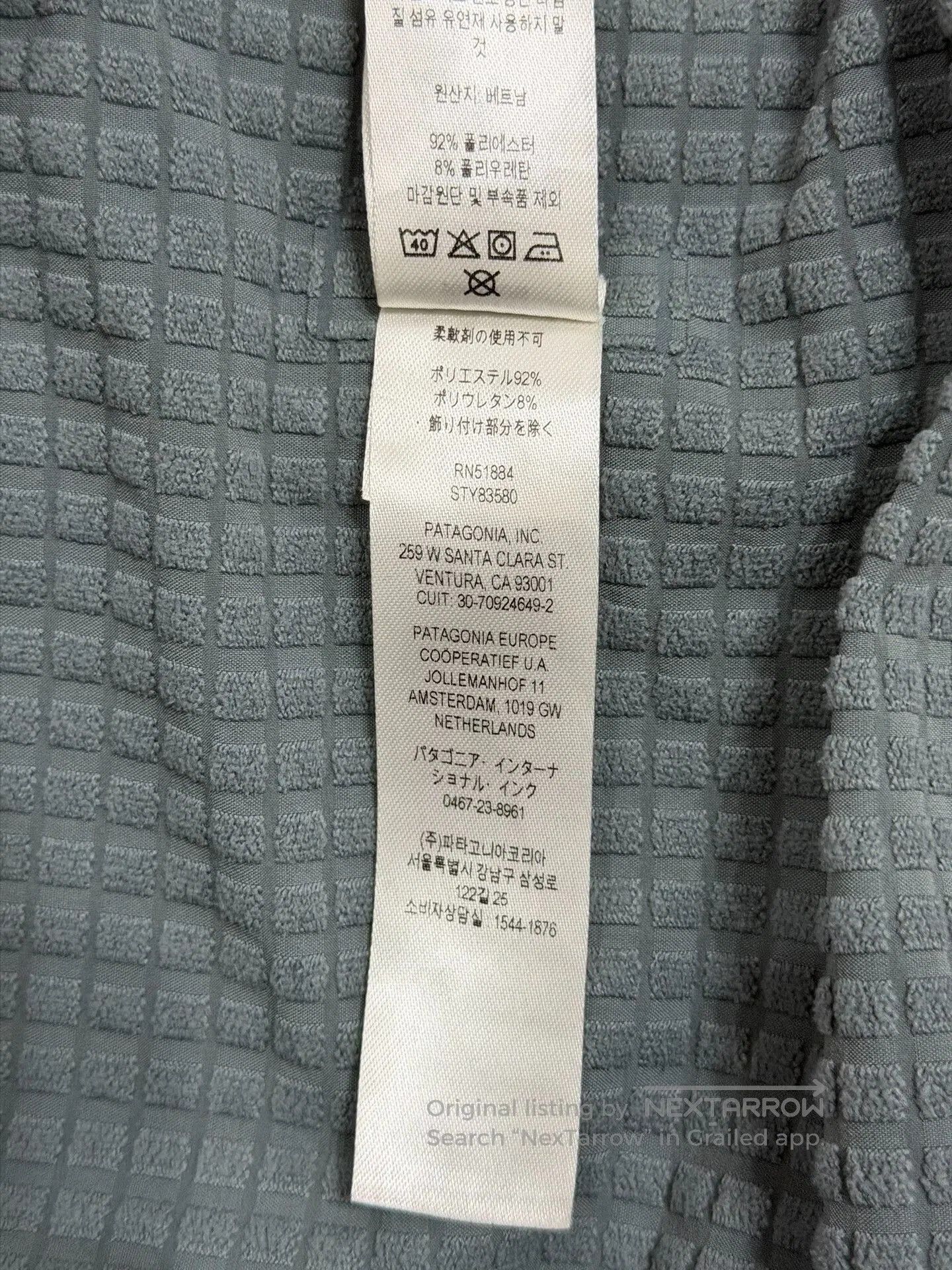 Patagonia Patagonia R1 TechFace Hoody Men's Jacket. Size US L / EU 52-54 / 3 - 8 Thumbnail