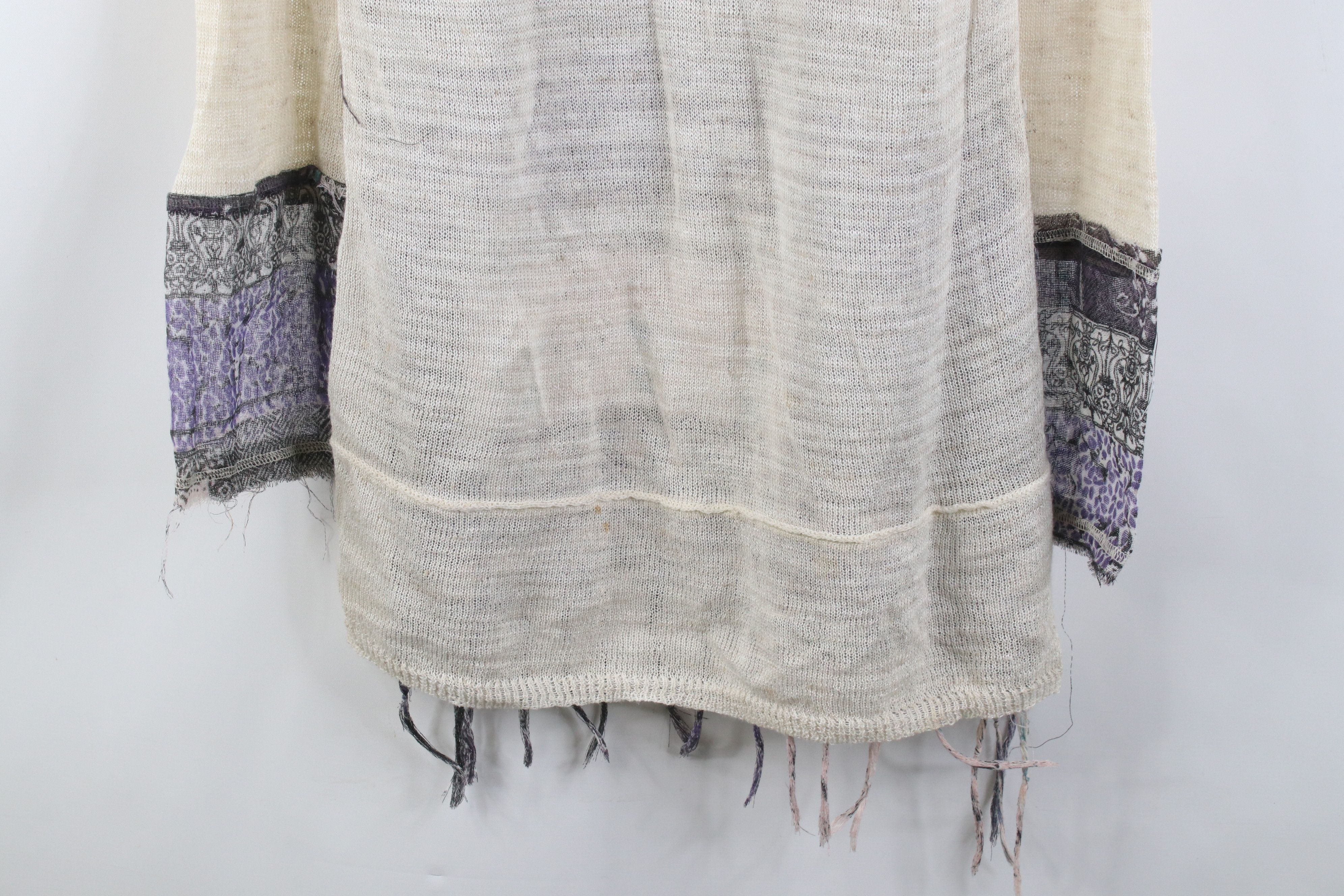 Free People Free People Chic Oversized Gauzy Flared Sleeve Knit T-Shirt Size S / US 4 / IT 40 - 3 Thumbnail